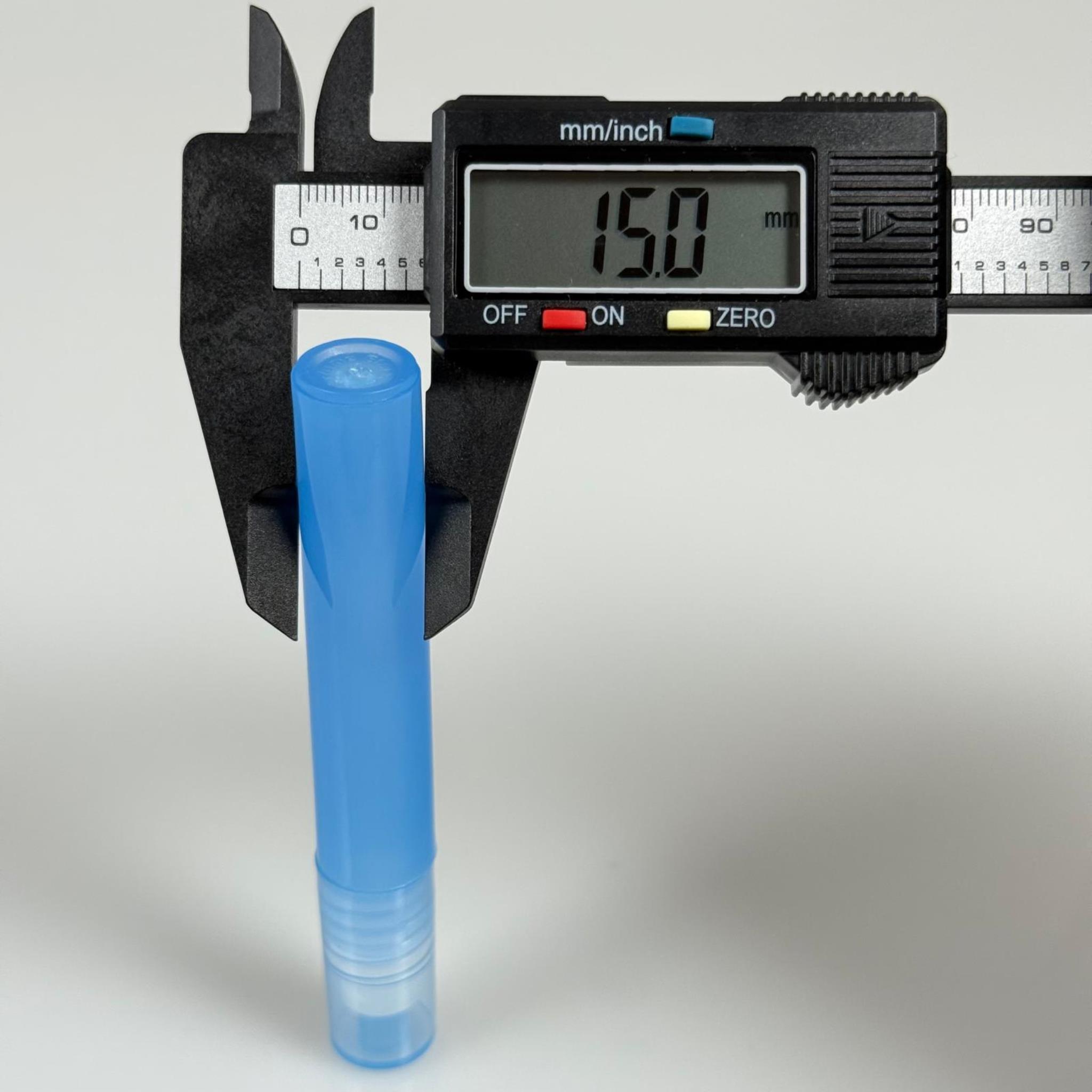 4,5 CC PLASTİK ROLL-ON ŞİŞE - BİLYELİ ŞİŞE - MİS ŞİŞESİ - ESANS ŞİŞESİ - KOKU - ŞİŞESİ - PARFÜMERİ ŞİŞESİ - MAVİ