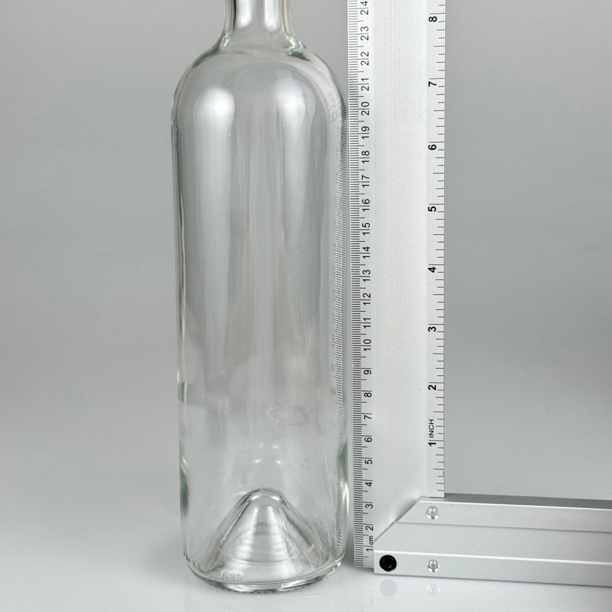 750 CC YAĞDANLIK ŞEFFAF CAM ŞİŞE + YEŞİL MANTAR TIPA - 750  ML TIPALI CAM ŞİŞE