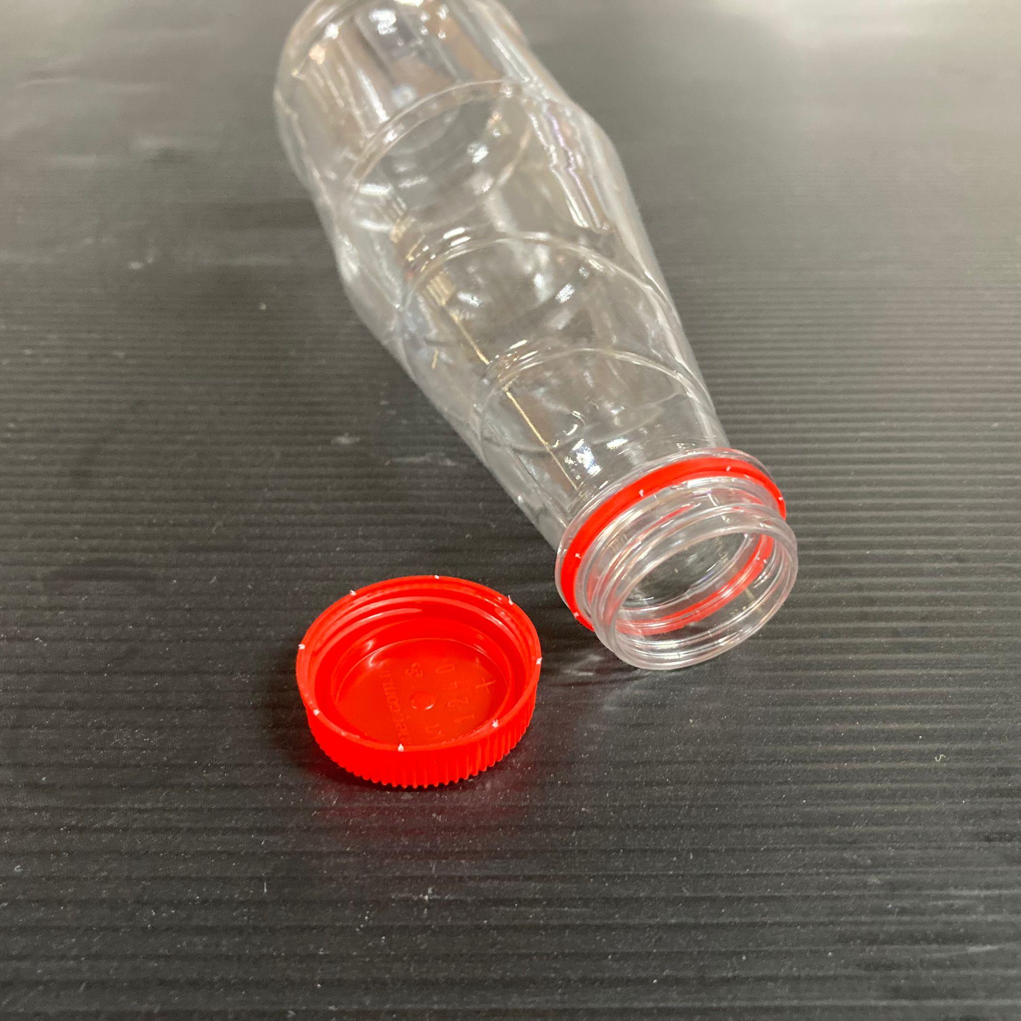 250 CC PET ŞİŞE - KIRMIZI KİLİTLİ KAPAKLI - 250 ML PLASTİK ŞİŞE - UYGUN FİYATLI EKONOMİK PET ŞİŞE
