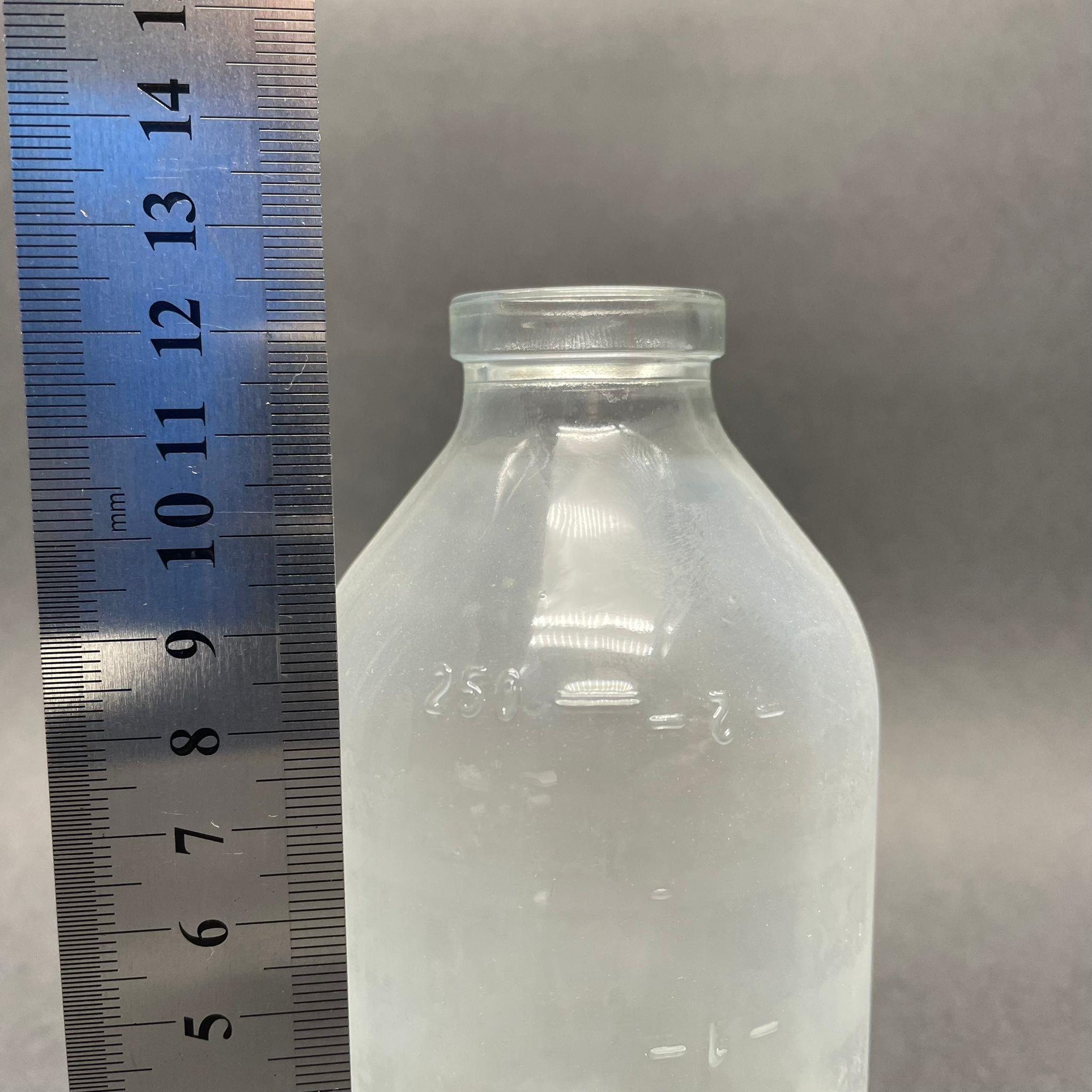 250 CC ŞEFFAF CAM SERUM ŞİŞESİ KAPAKSIZ (32 AĞIZ) - 250 CC BOŞ SERUM ŞİŞESİ - MİKROPLARDAN KORUNMASI İÇİN İLAÇLANMIŞTIR, SUYA TUTUNCA ŞEFFAF RENGİ ALIR