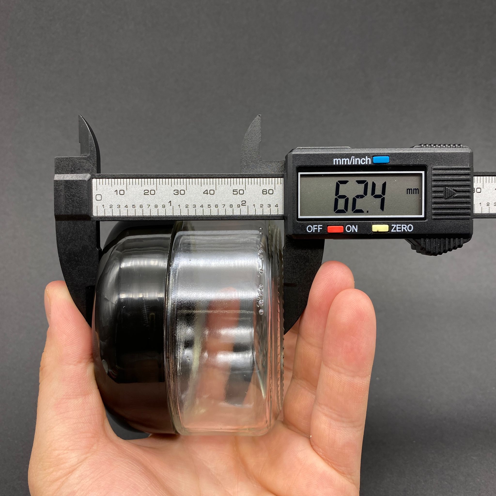 230 CC CAM KAVANOZ - SİYAH PLASTİK KAPAKLI - 230 ML CAM KAVANOZ - GENİŞ MAGNOLİA KAVANOZU