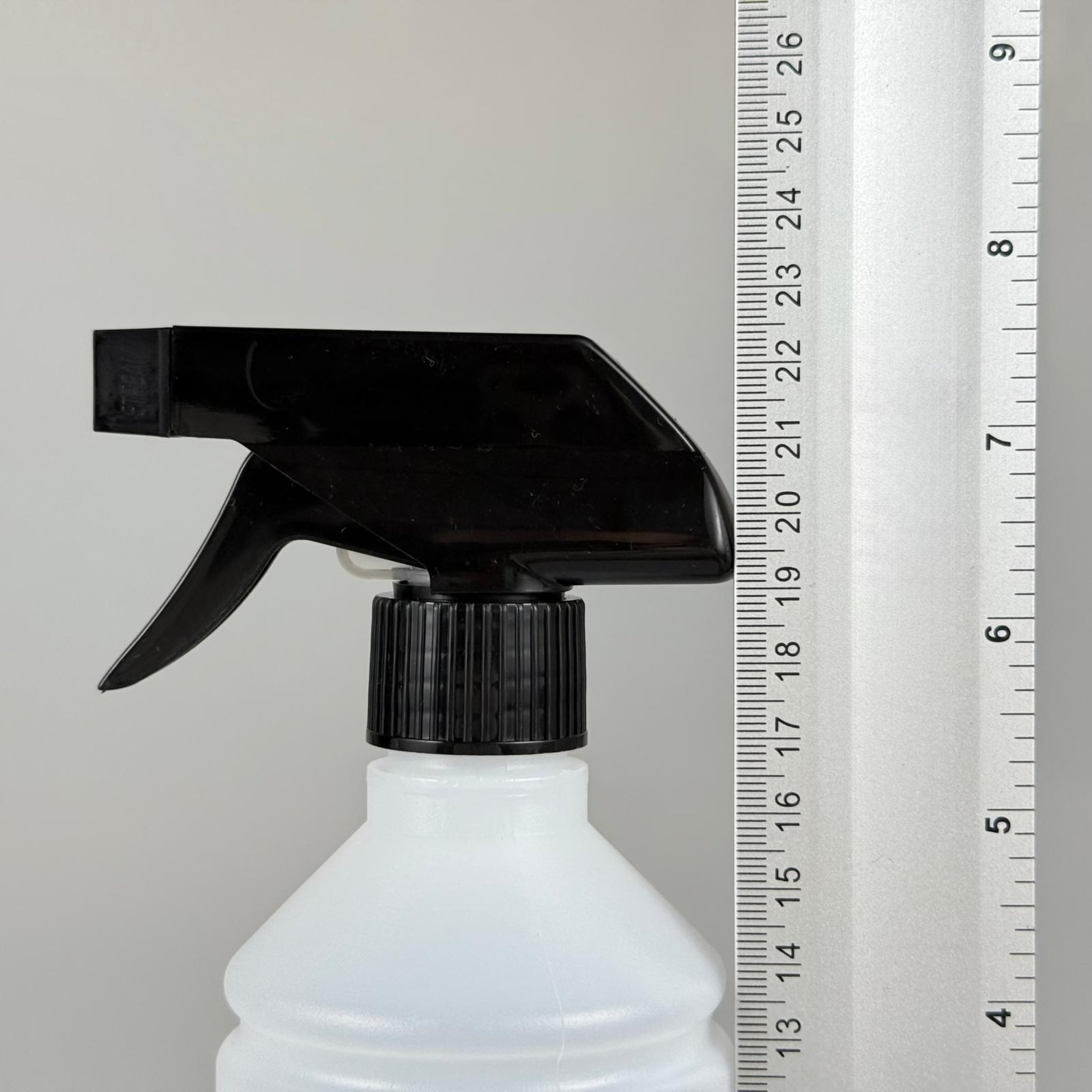 500 CC TİNER ŞİŞESİ - SİYAH TRİGER TETİK SPREYLİ - 500 ML KİMYASALA DAYANIKLI PLASTİK ŞİŞE - 0,5 LT POLİETİLEN ŞİŞE