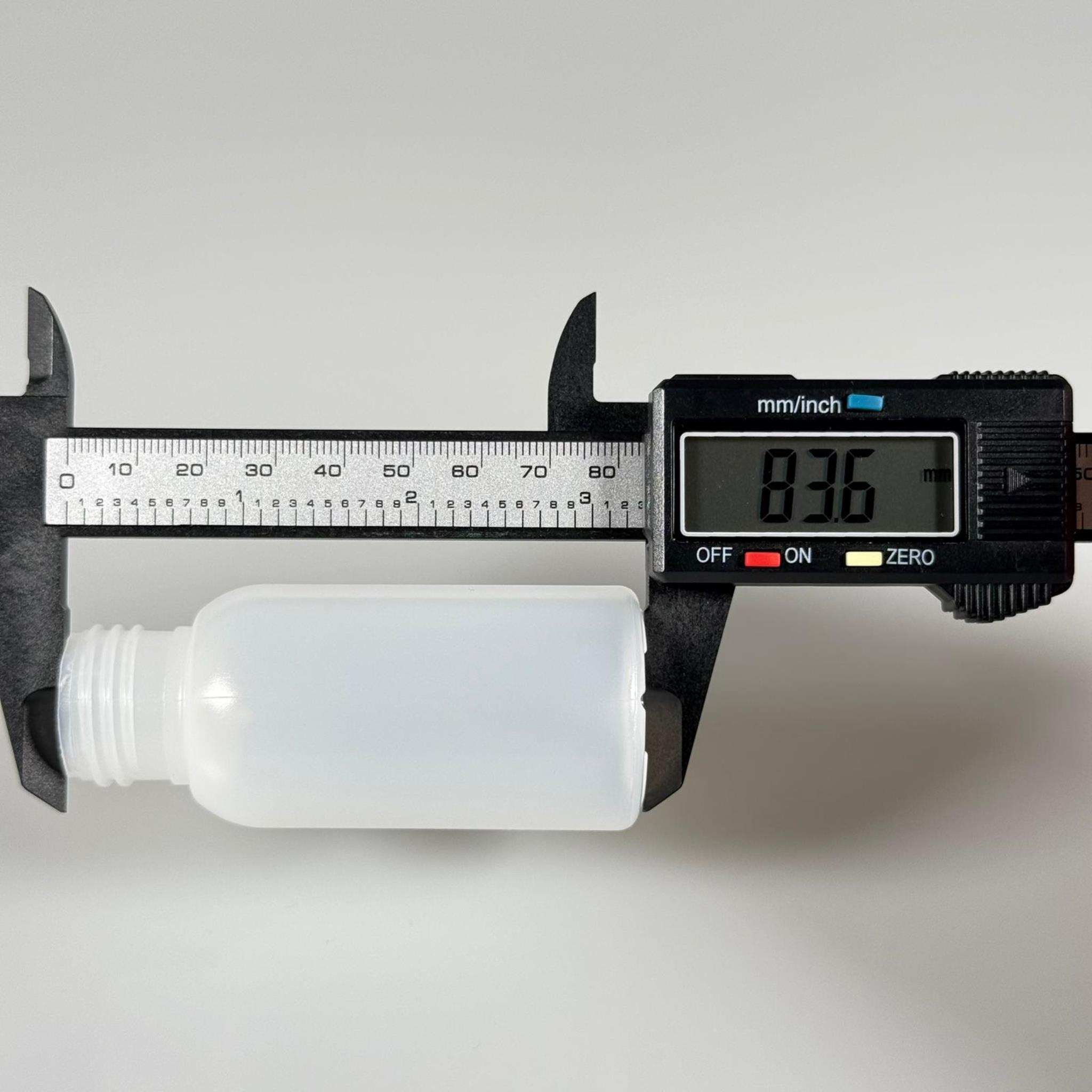 50 ML SIKILABİLİR YUMUŞAK PE PLASTİK ŞİŞE - 24 AĞIZ KAPAKSIZ - 50 cc sos, yağ, kartuş, mürekkep vb için boş şişeler