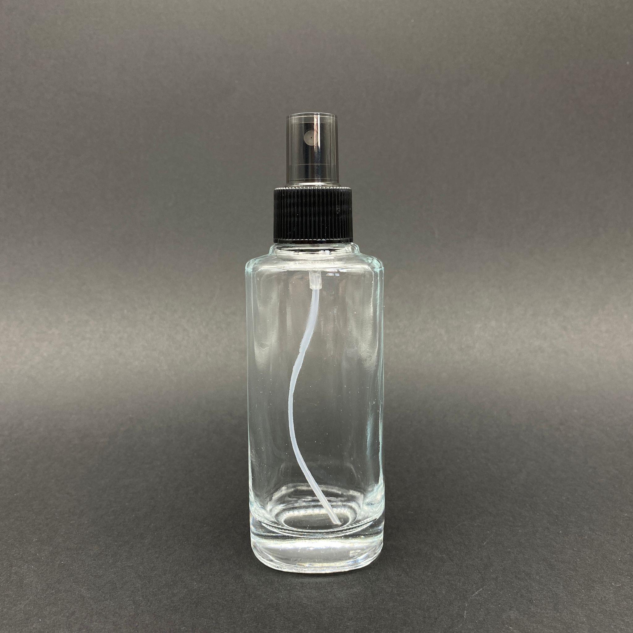 100 CC OVAL PARFÜM ŞİŞESİ - SİYAH SPREYLİ TAKIM - 100 ML CAM OVAL PARFÜM ŞİŞESİ (VİDALI AĞIZ - ELLE KAPANIR - TEKRAR DOLDURULABİLİR)