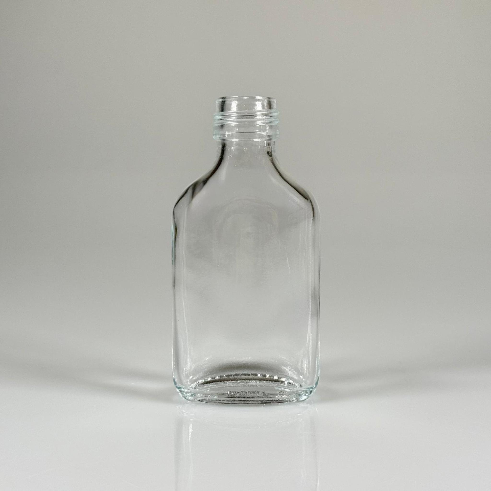 50 CC YASSI CAM COLD BREW ŞİŞE - SOĞUK KAHVE ŞİŞESİ -  KAPAKSIZ (24 AĞIZ) - 50 ML YASSI CAM ŞİŞE