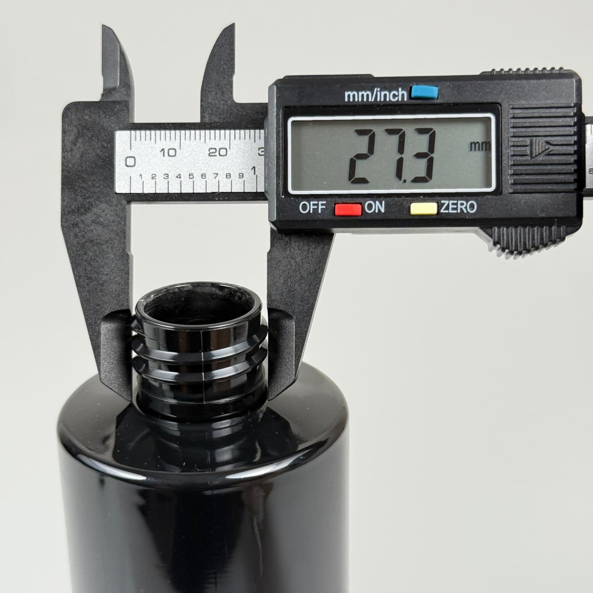 400 CC SİYAH PET ŞİŞE KAPAKSIZ (28 AĞIZ) - 400 ML SİYAH RENK PLASTİK ŞİŞE