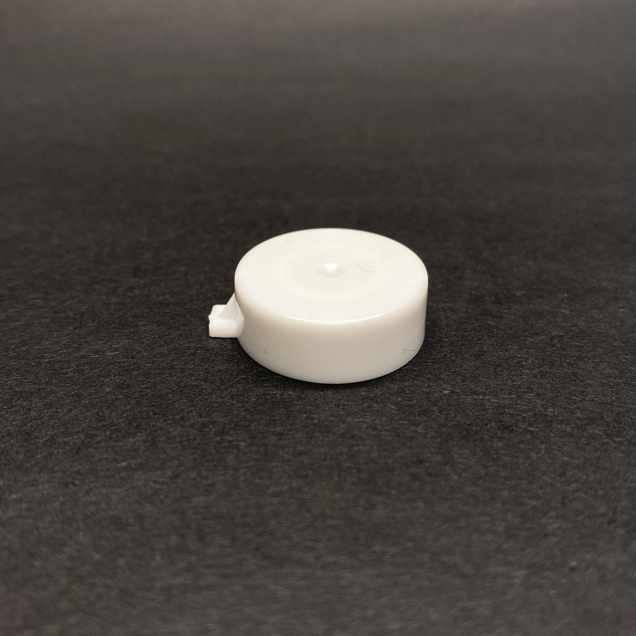 PENİSİLİN KAPAK BEYAZ - 20 MM FLAKON KAPAK BEYAZ - PENİSİLİN ŞİŞESİ İÇİN SIZDIRMAZ PLASTİK KAPAK