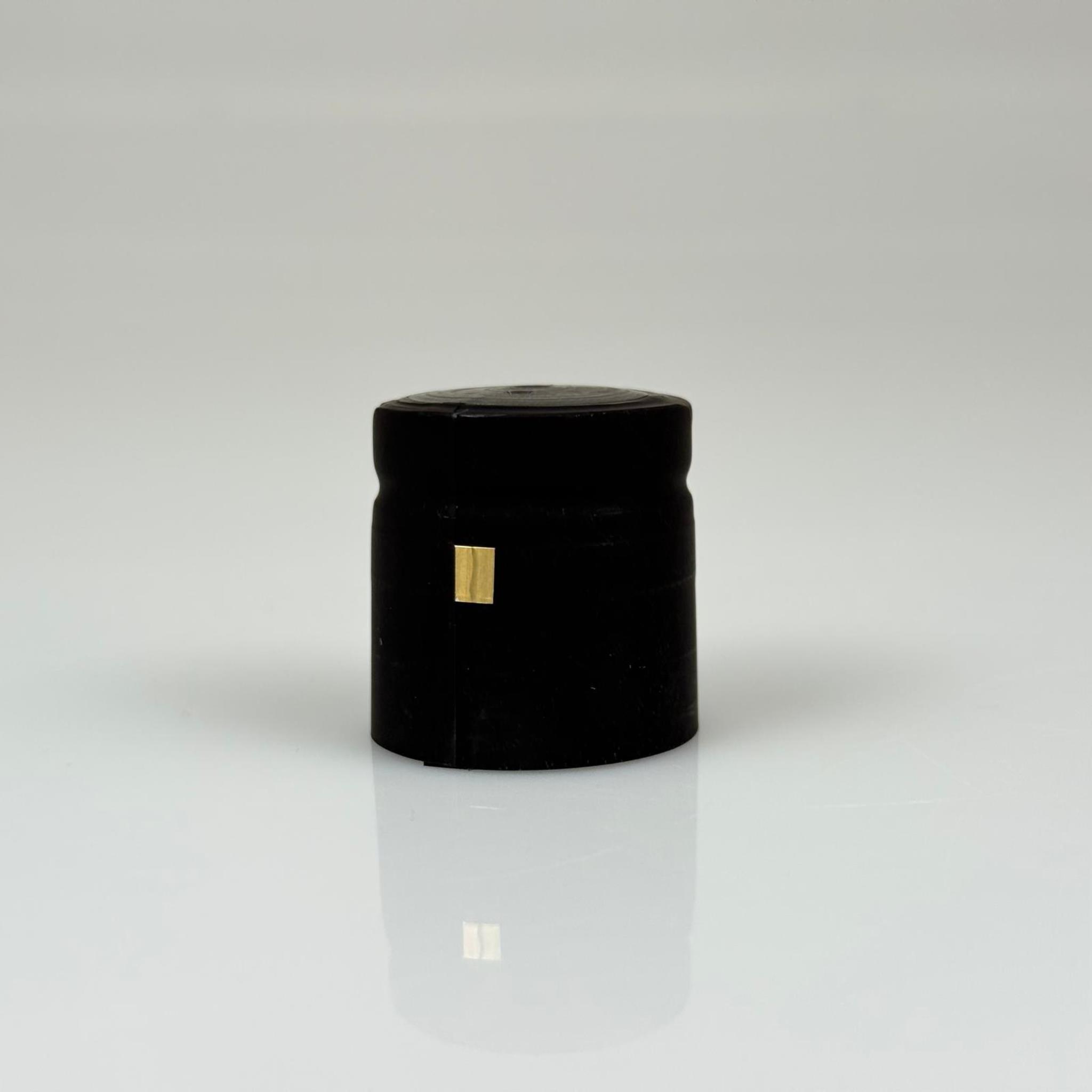 30X32 KAPŞON SİYAH (28 MM AĞIZ CAM ŞİŞELERE, YASSI COLDBREW ŞİŞESİNE UYAR)