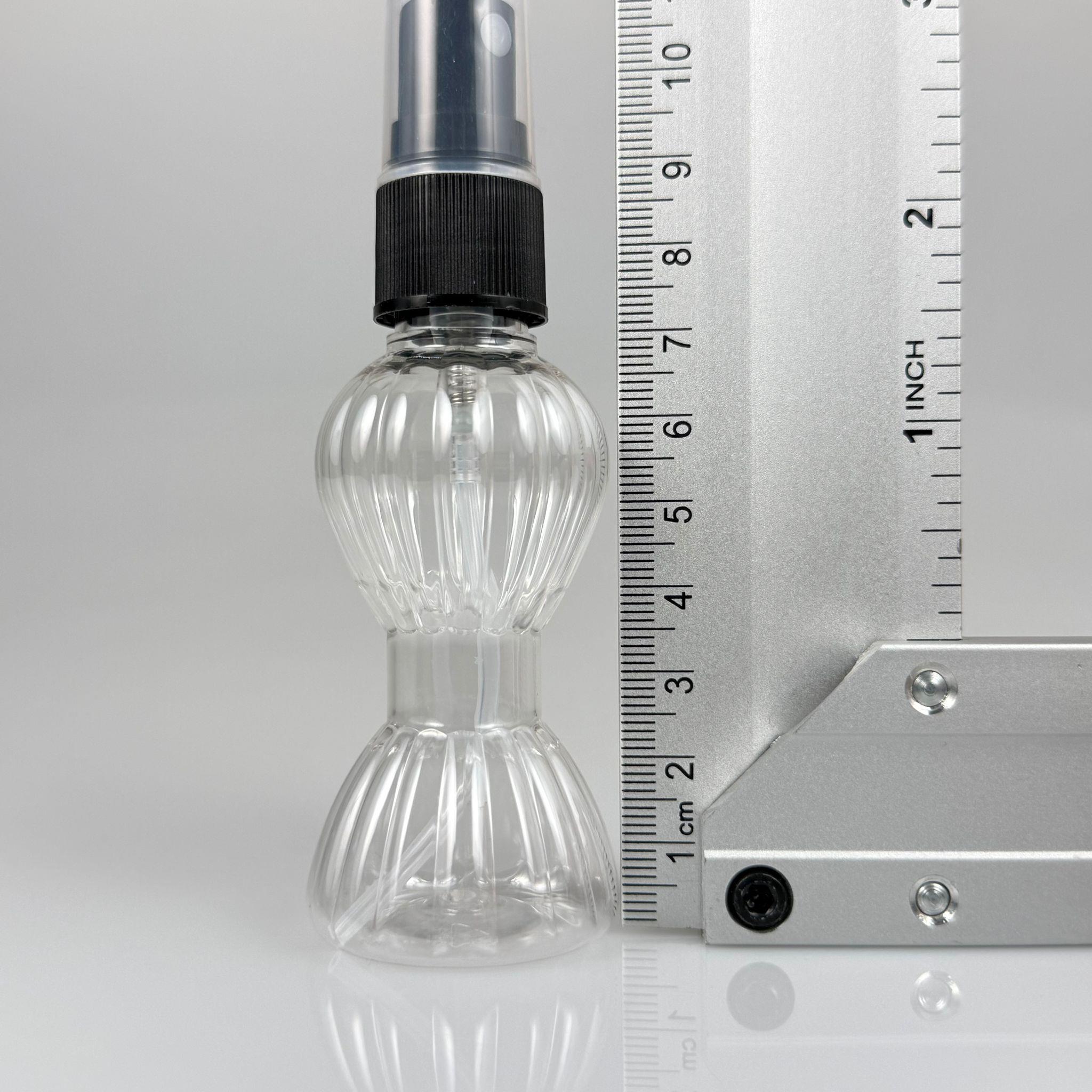 40 CC PIRLANTA CAMPET ŞİŞE - SİYAH SPREYLİ TAKIM - 40 ML SPREYLİ KOLONYA ŞİŞESİ