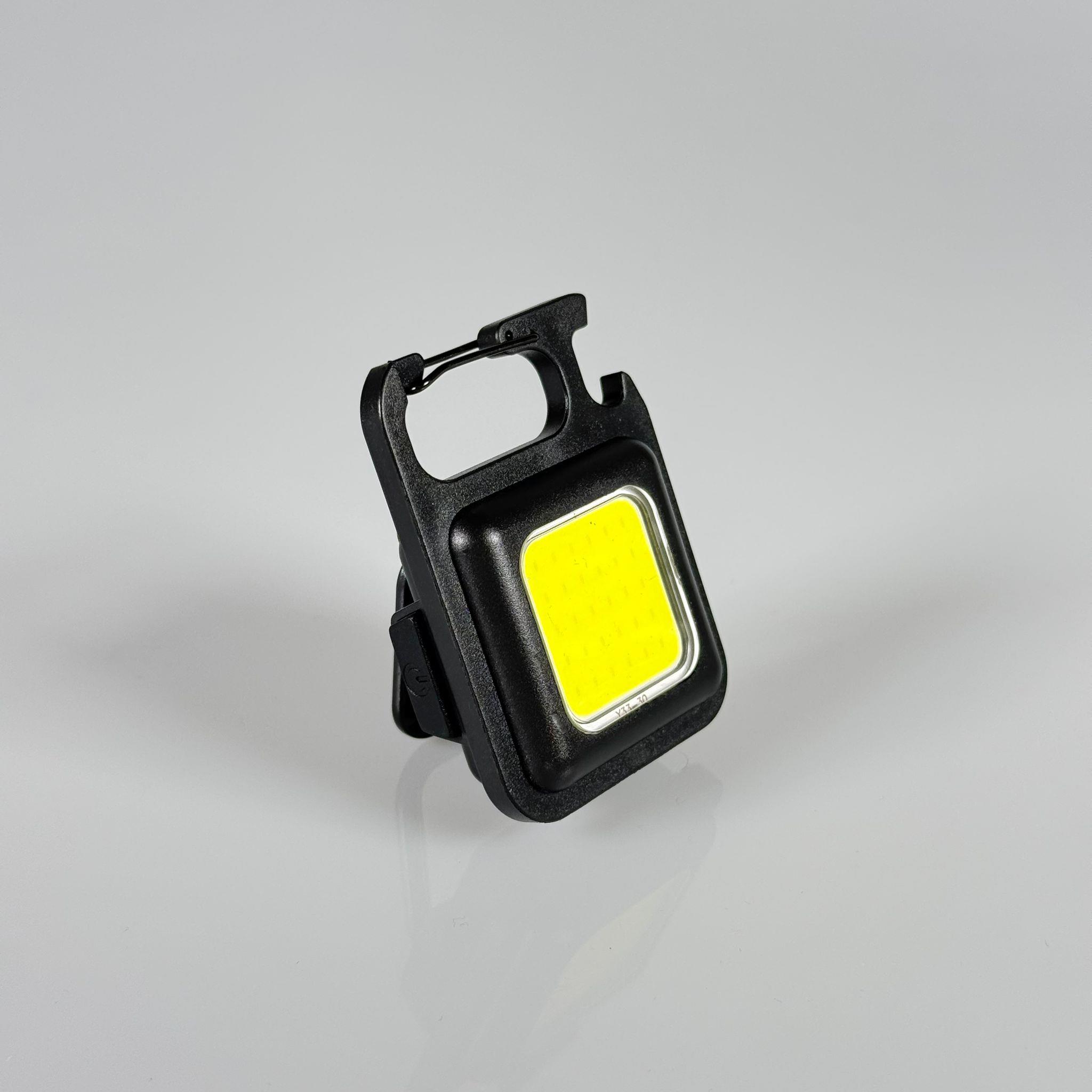 MIKNATISLI LED FENER - ANAHTARLIK - ŞARJLI (ŞARJ KABLOSU İLE BERABER GELİR)