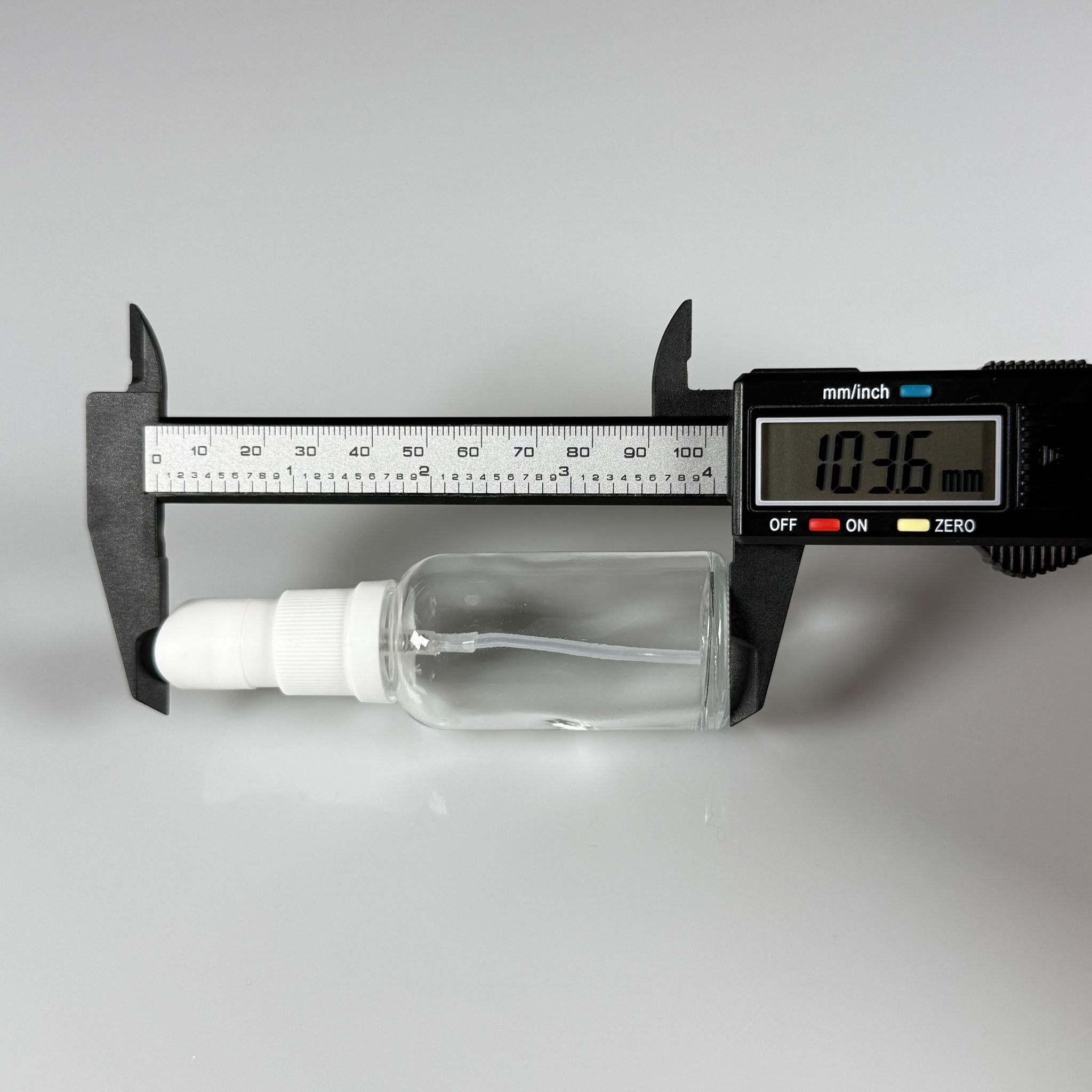 30 CC ŞEFFAF CAM ŞİŞE - SIZDIRMAZ ETEKLİ BEYAZ LOSYON POMPALI TAKIM - 30 ML LOSYON ŞİŞESİ - YAĞ, KREM GİBİ YOĞUN KIVAMLI SIVILAR İÇİN CAM AMBALAJ