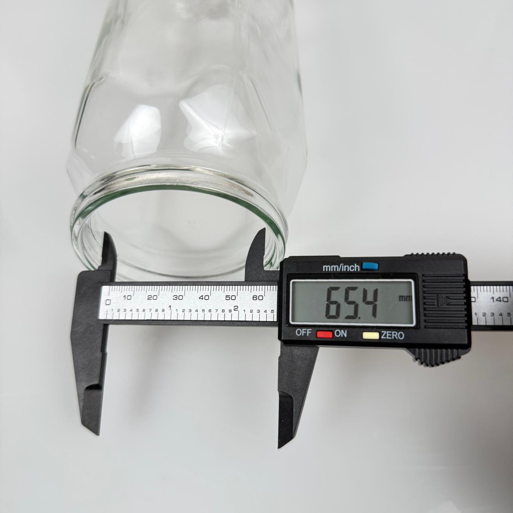 1500 CC ALTIGEN CAM KAVANOZ - KAPAKSIZ - NET 2 KG BAL ALIR