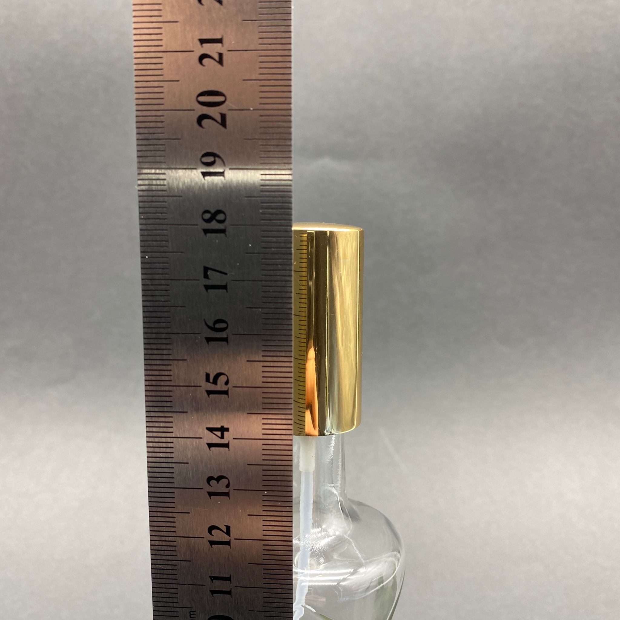 100 CC ŞEFFAF DORİKA CAM ŞİŞE - LÜKS METAL SPREYLİ TAKIM - 100 ML SPREYLİ CAM ŞİŞE
