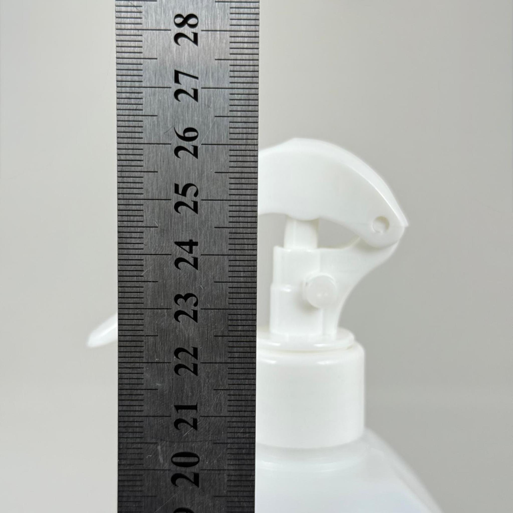 1000 CC BEYAZ POLİETİLEN KALIN ŞİŞE -1 LİTRE BEYAZ PLASTİK ŞİŞE BEYAZ TRİGER SPREYLİ