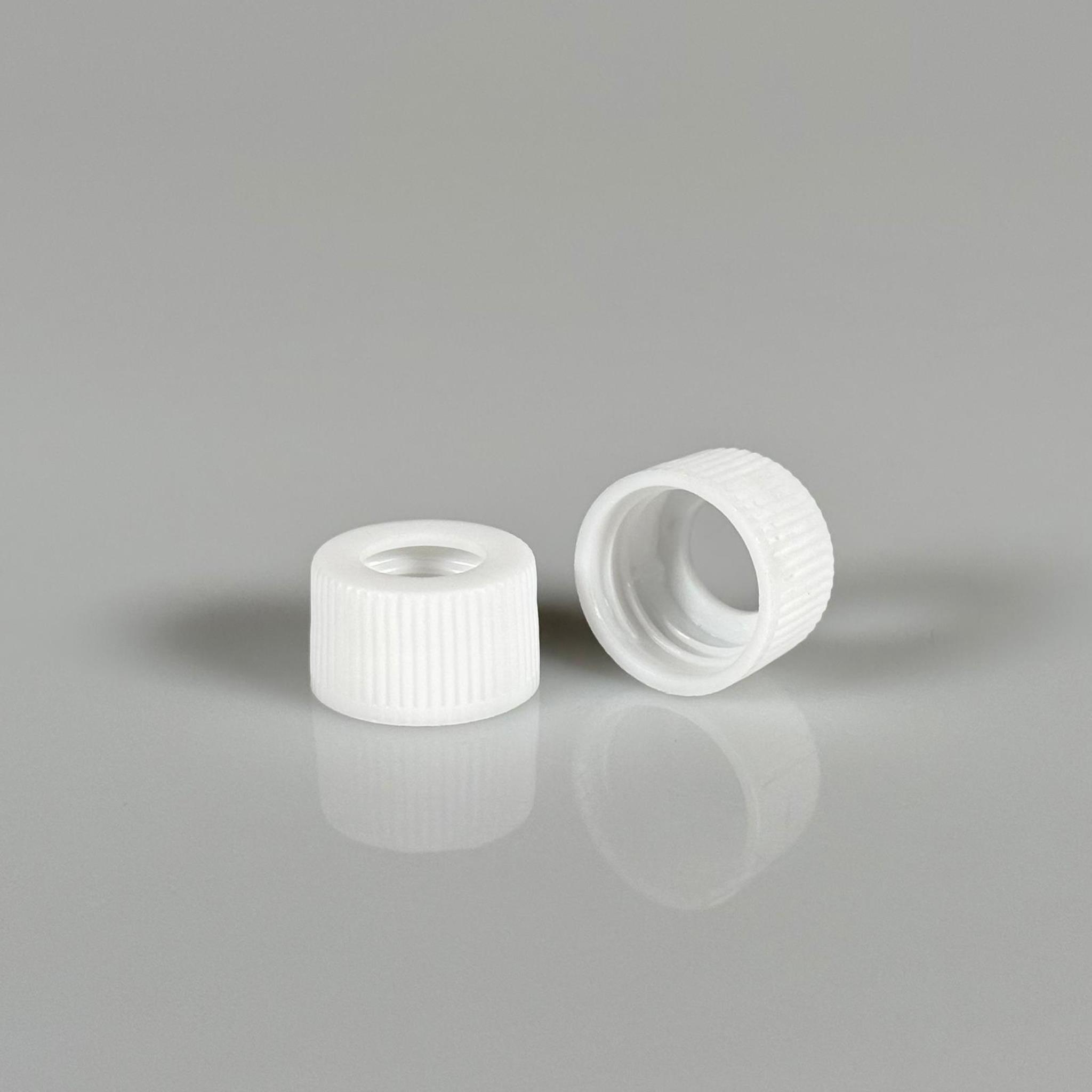 18 MM DELİKLİ PLASTİK KAPAK BEYAZ (DAMLALIK İÇİN)