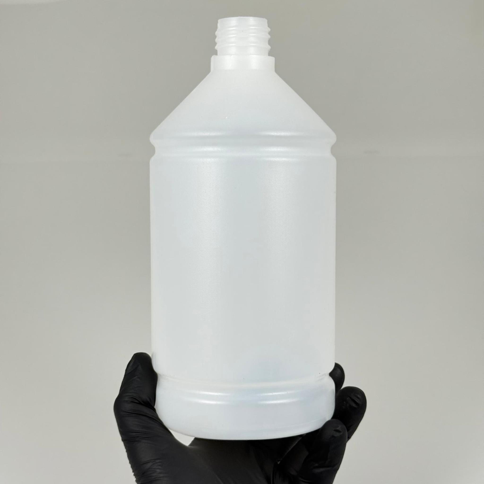 1 LİTRE TİNER ŞİŞESİ - 28 AĞIZ KAPAKSIZ - 1000 ML KİMYASALA DAYANIKLI PLASTİK ŞİŞE - 1 LT POLİETİLEN ŞİŞE TOMBUL