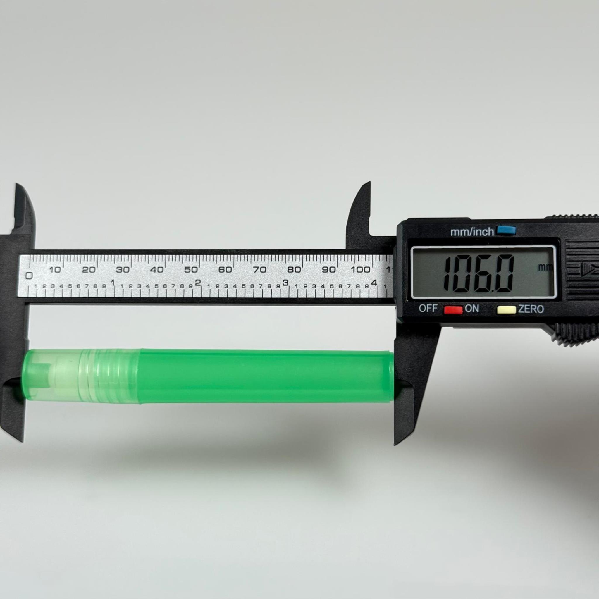 4,5 CC PLASTİK ROLL-ON ŞİŞE - BİLYELİ ŞİŞE - MİS ŞİŞESİ - ESANS ŞİŞESİ - KOKU - ŞİŞESİ - PARFÜMERİ ŞİŞESİ - YEŞİL