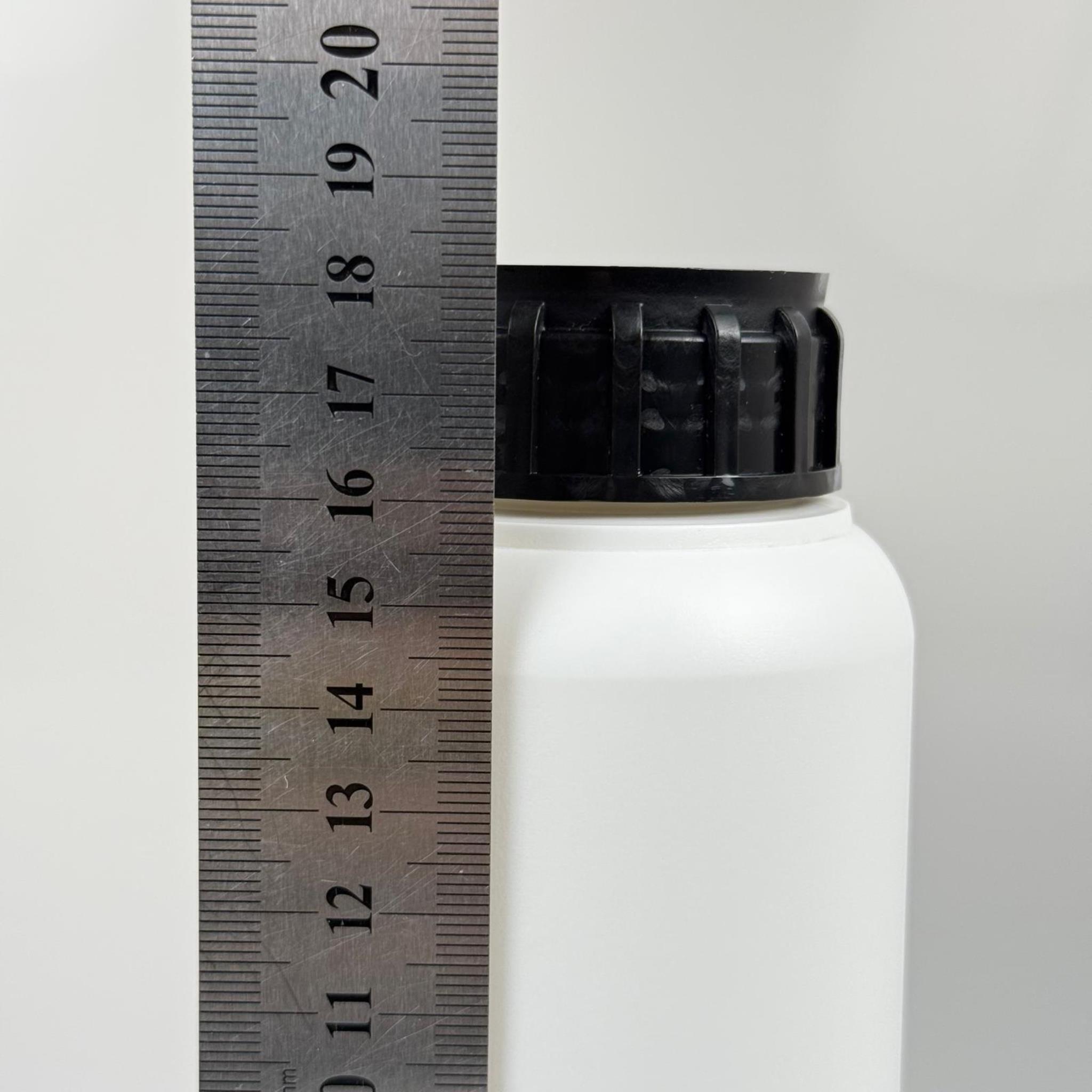 0,5 LT ZİRAİ İLAÇ BİDONU BEYAZ + SİYAH ALÜMİNYUM FOLYOLU İNDİKSİYON CONTA SK50 KAPAK + KENDİNDEN YAPIŞKANLI KÖPÜK CONTALI - 500 CC PE POLİETİLEN TARIM BİDON