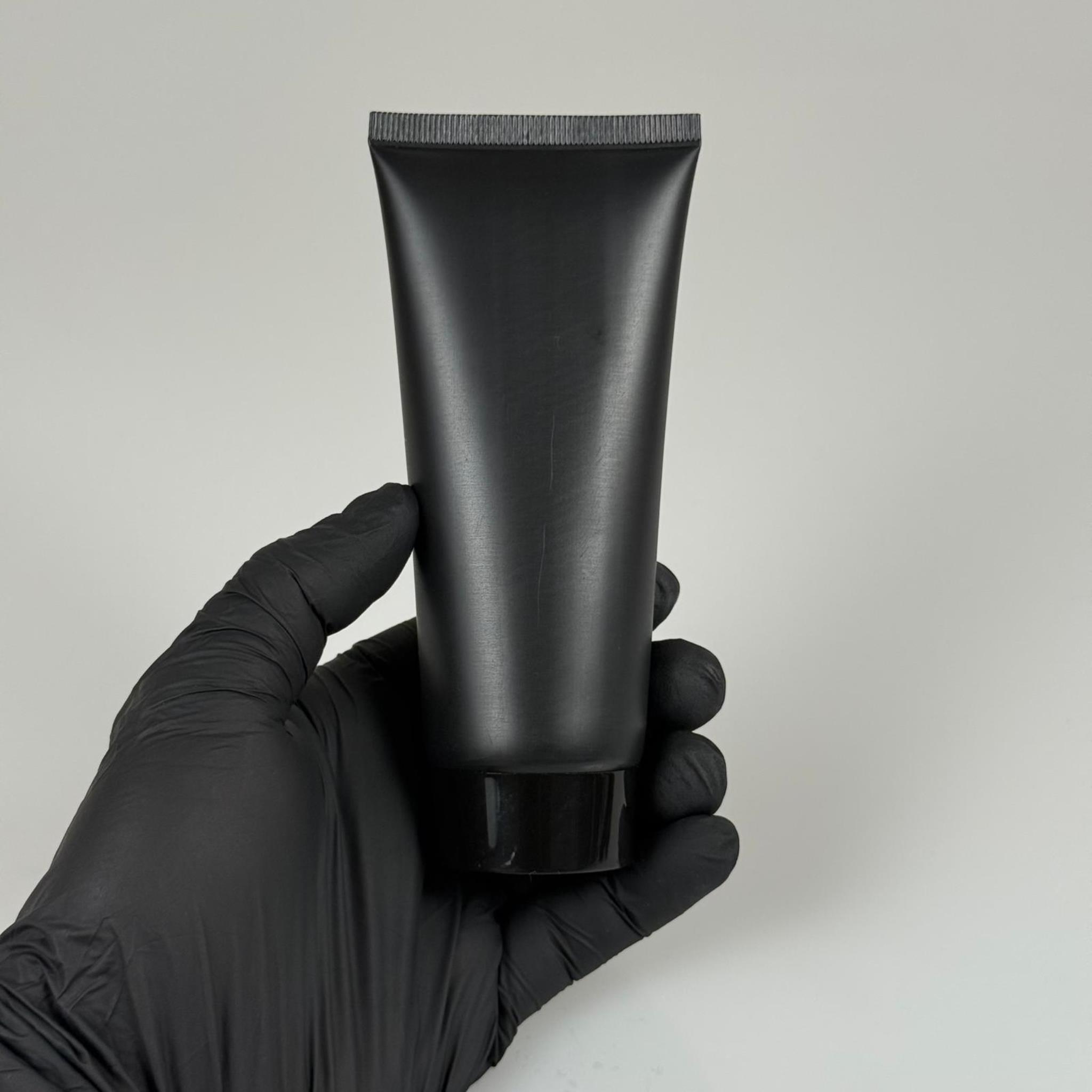 KOZMETİK İÇİN SİYAH BOŞ KREM TÜPÜ KAPAKLI - 100 ML - MERHEM TÜPÜ - PLASTİK MANÜEL DOLDURULABİLİR BOŞ TÜP - LİPGLOSS TÜP - DUDAK PARLATICISI TÜPÜ - BAL DOLUMU İÇİN PLASTİK TÜP