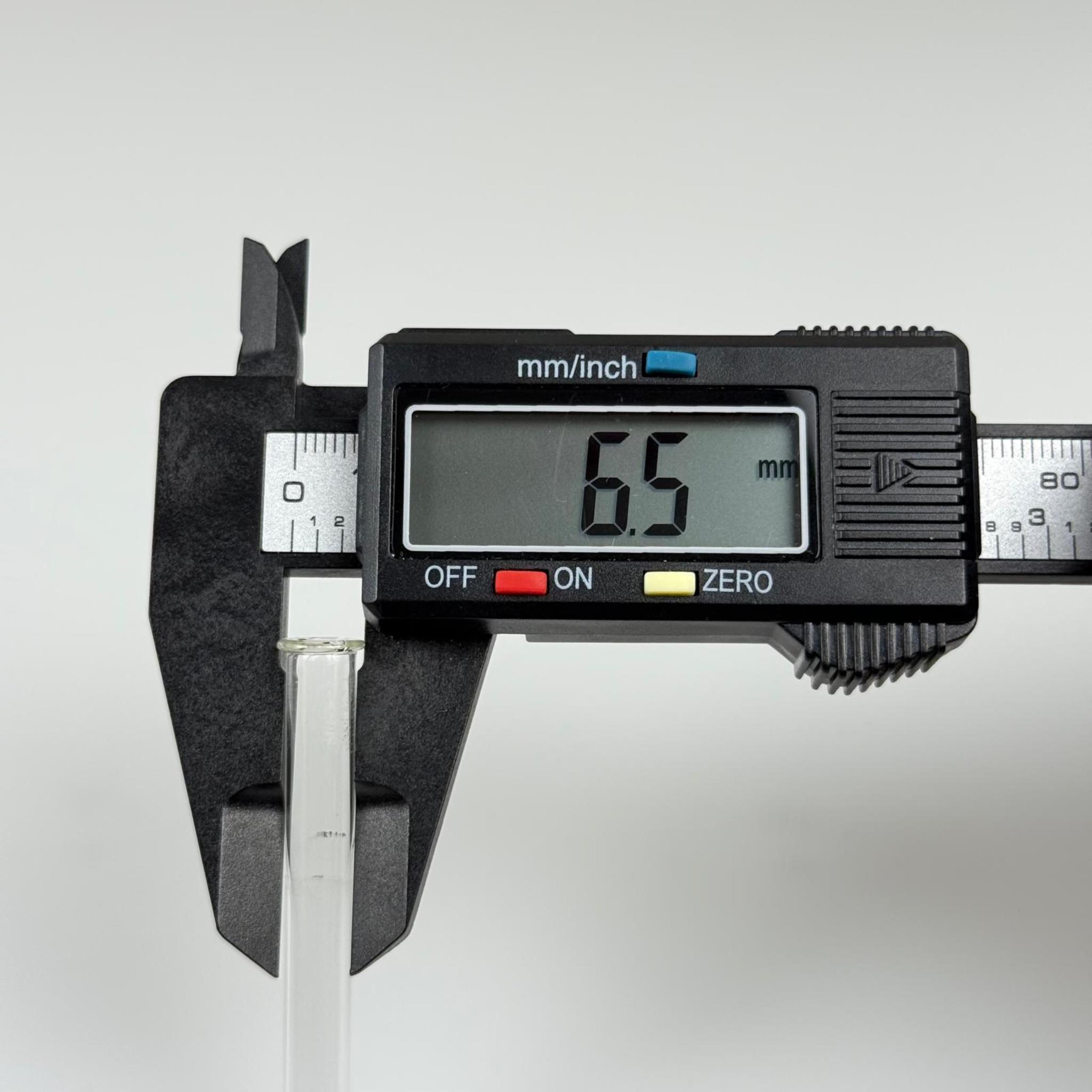 65 MM CAM ÇUBUK - DAMLALIKLI ŞİŞE İÇİN CAM PİPET (15 CC CAM ŞİŞEYE TAM UYAR)