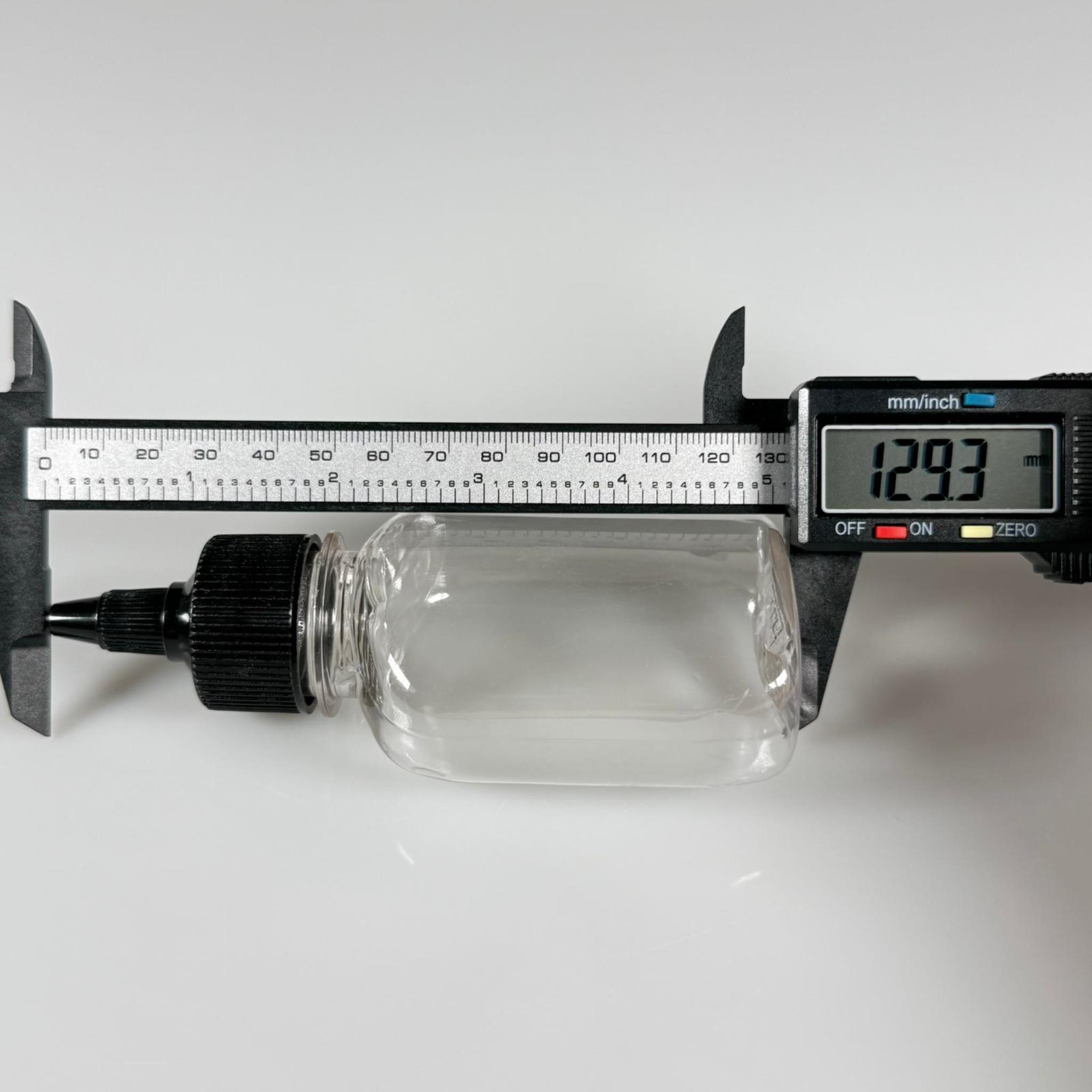 mini yağlık, sosluk - kolayca sıkılabilir 100 ml plastik pet şişe + siyah asansör twist sivri kapak