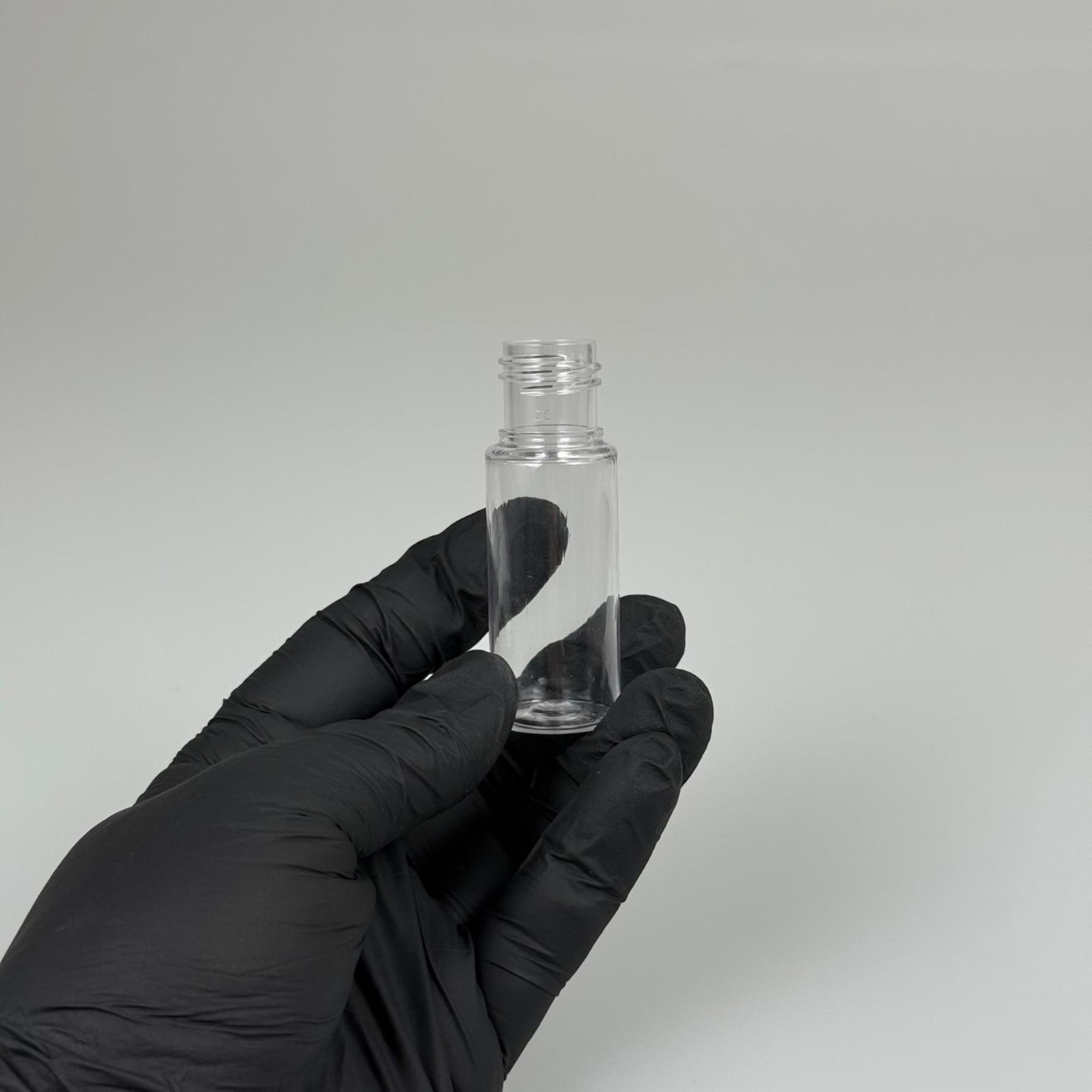 15 CC SİLİNDİR PET ŞİŞE KAPAKSIZ (18 AĞIZ) - 15 ML ŞEFFAF PLASTİK ŞİŞE