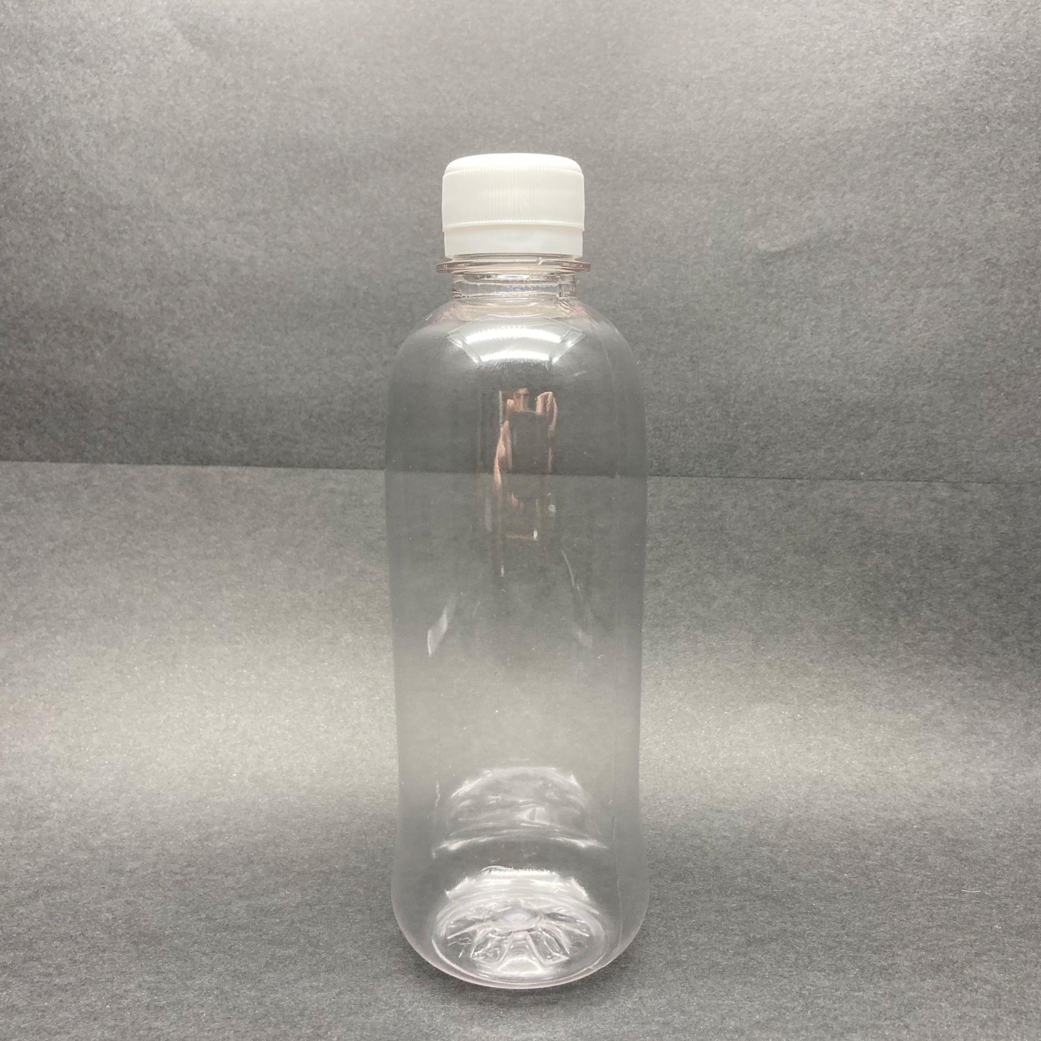 330 CC DÜZ MODEL PET ŞİŞE - BEYAZ KİLİTLİ KAPAKLI - 330 ML BOŞ PET ŞİŞE