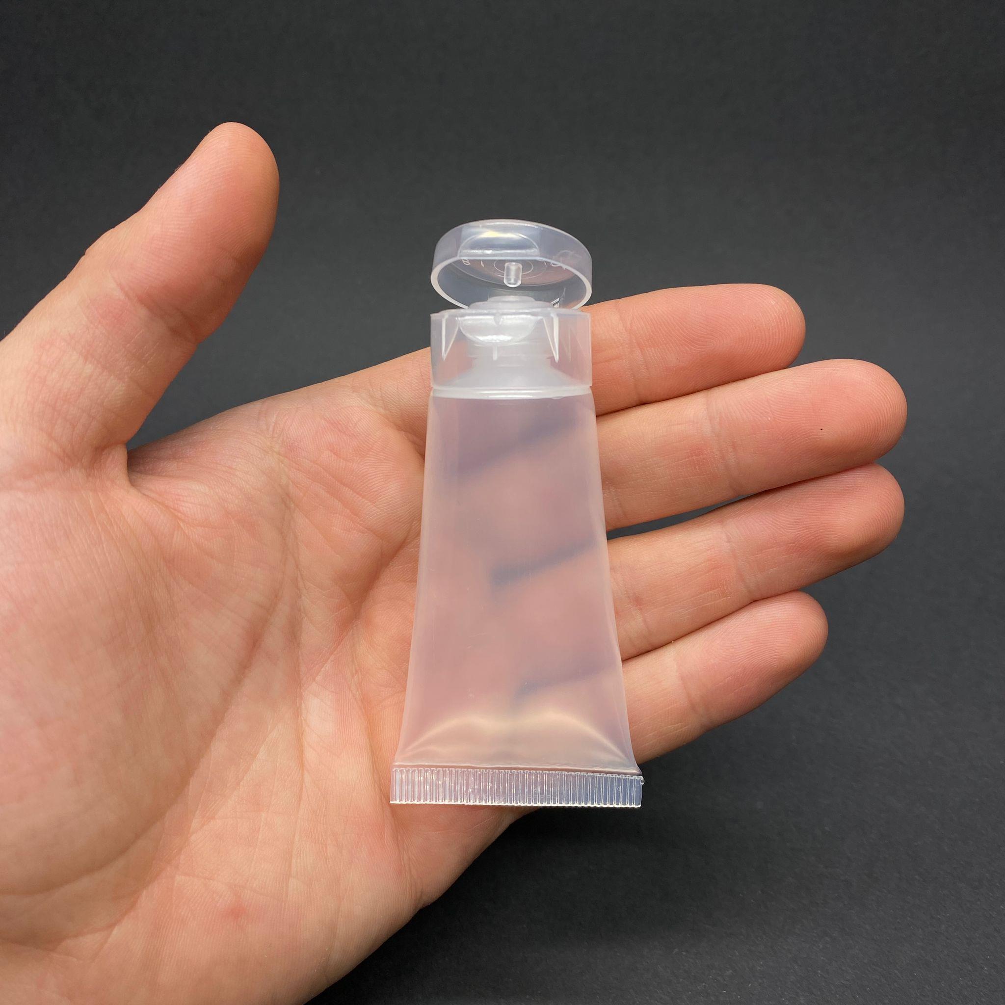 BOŞ KREM TÜPÜ KAPAKLI - 20 ML - MERHEM TÜPÜ - PLASTİK MANÜEL DOLDURULABİLİR BOŞ TÜP - LİPGLOSS TÜP - DUDAK PARLATICISI TÜPÜ - BAL DOLUMU İÇİN PLASTİK TÜP - AÇILIR KAPANIR FLİPTOP KAPAKLI