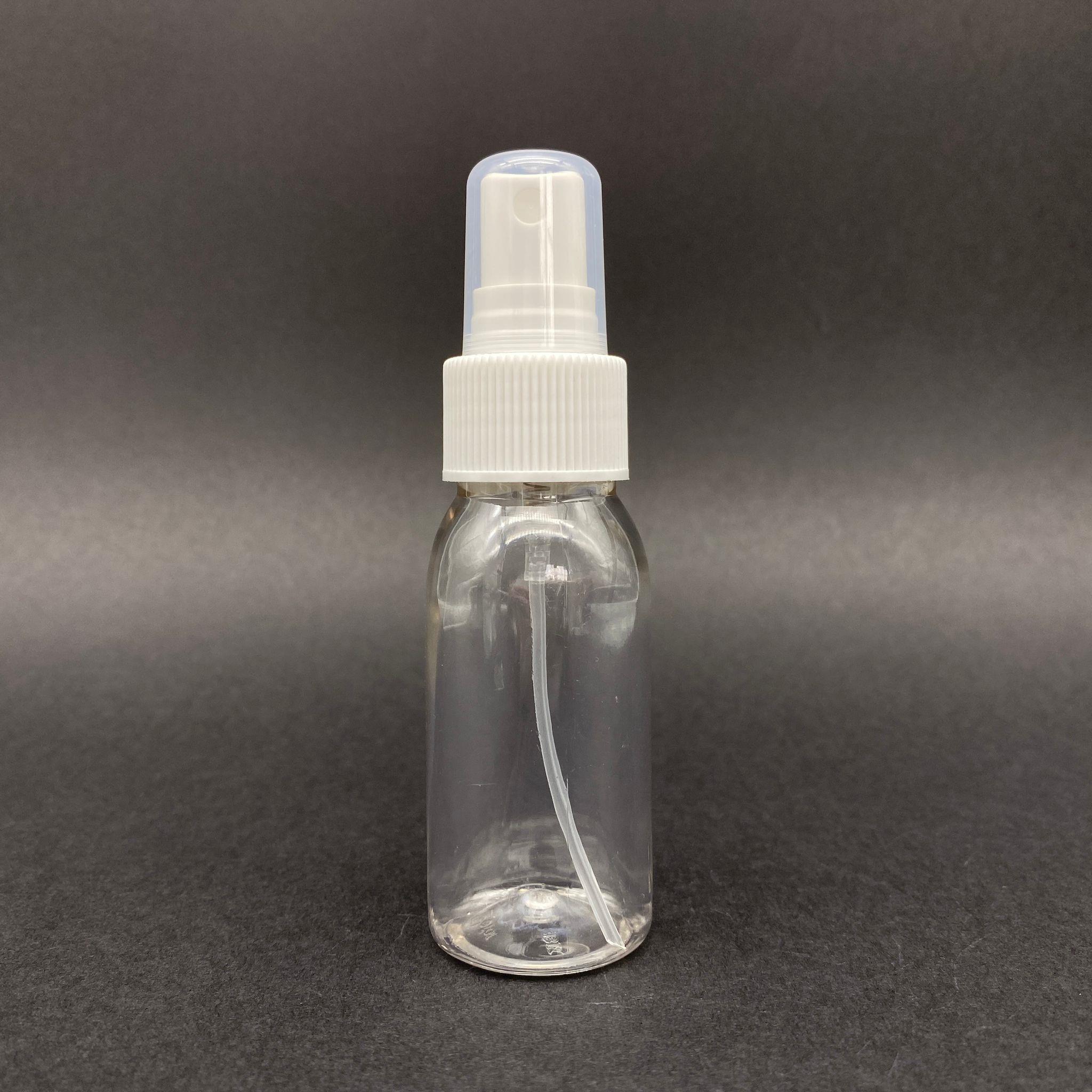 50 CC SERT PLASTİK ŞİŞE - BEYAZ SPREYLİ TAKIM - 50 ML SPREYLİ PET ŞİŞE
