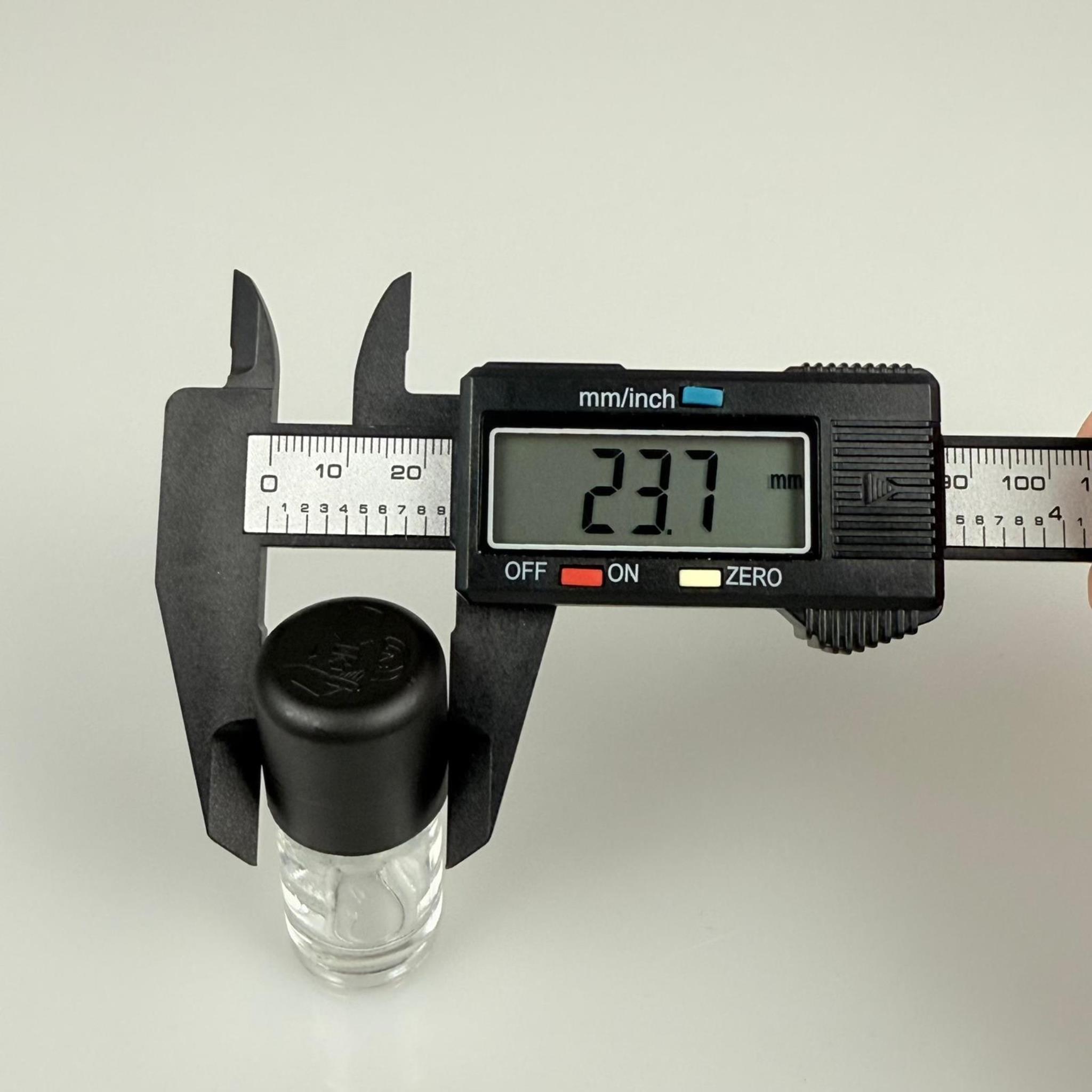 5 CC ŞEFFAF CAM ŞİŞE + İÇTEN DAMLALIKLI ÇOCUK KİLİTLİ SİYAH KAPAK - SAYDAM 5 ML KİLİT KAPAKLI DAMLATMALI ŞİŞE