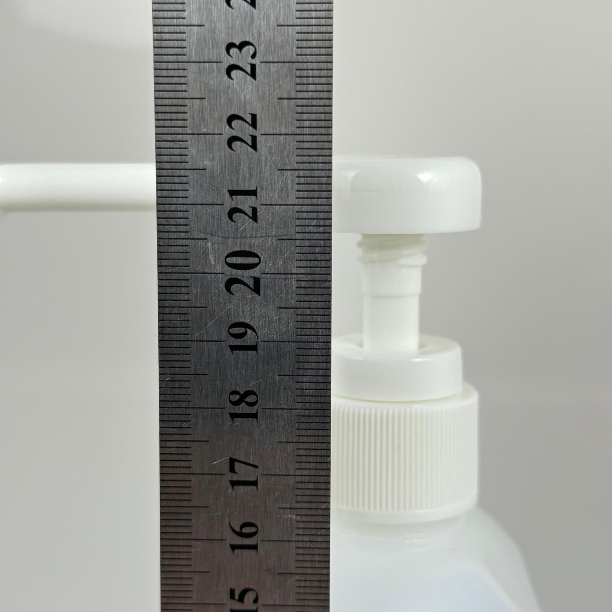 500 CC DEZENFEKTAN BİDONU - DİSPANSİYER POMPALI - 500 ML BEYAZ BOŞ DEZENFEKTAN BİDONU