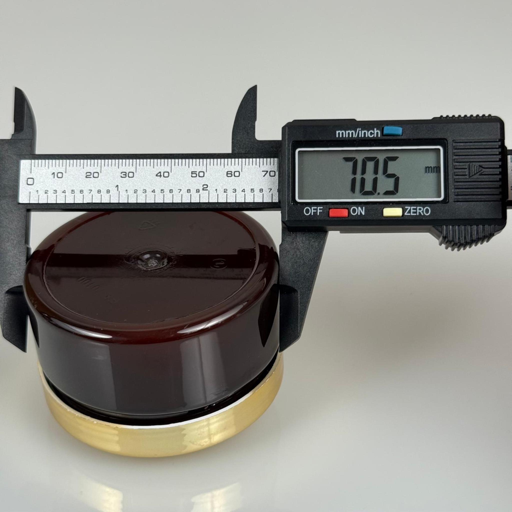 100 ML SERT PET KAVANOZ + GOLD KAPLAMALI PLASTİK KAPAK + İÇ TIPA - 100 CC KALIN AMBER PLASTİK KAVANOZ GOLD KAPLAMALI PLASTİK KAPAKLI İÇ TIPALI TAKIM - KREM KAVANOZLARI