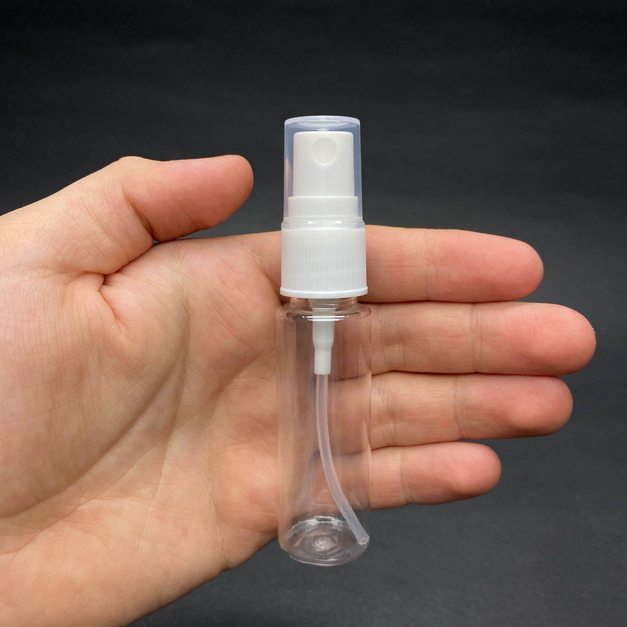 30 CC ŞEFFAF PET ŞİŞE - BEYAZ SPREYLİ TESTER 30 ML PLASTİK ŞİŞE