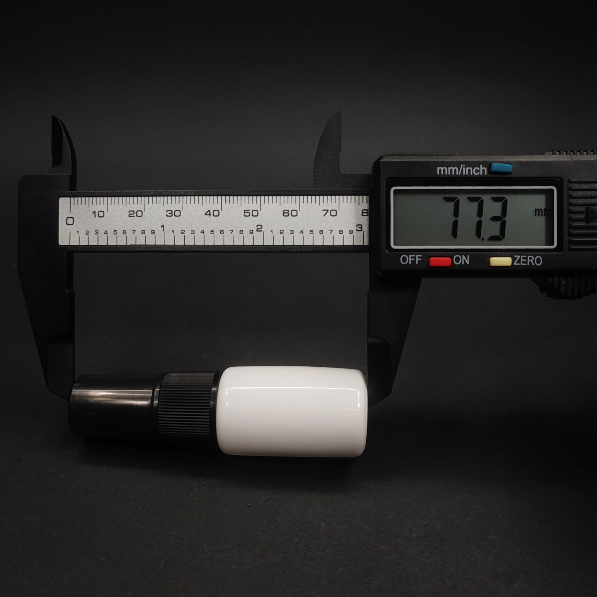 10 CC BEYAZ PET ŞİŞE - SİYAH SPREYLİ TESTER 10 ML PLASTİK ŞİŞE