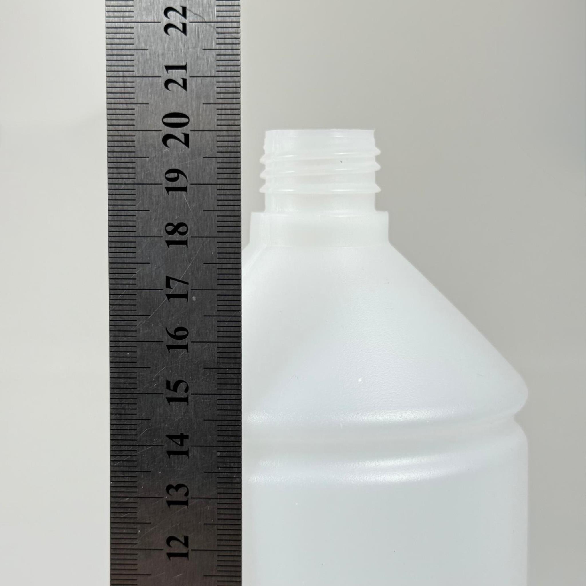 1 LİTRE TİNER ŞİŞESİ - 28 AĞIZ KAPAKSIZ - 1000 ML KİMYASALA DAYANIKLI PLASTİK ŞİŞE - 1 LT POLİETİLEN ŞİŞE TOMBUL