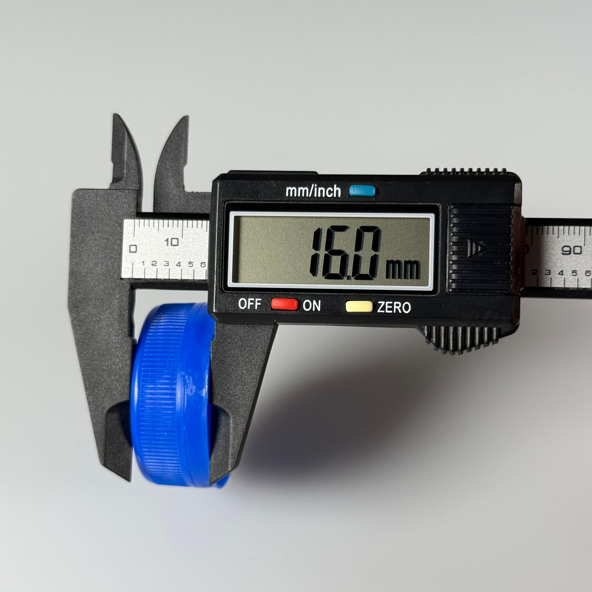 BERİCAP PLASTİK KAPAK SK 38 16-2 S2 MK  MAVİ 0812 (PLV) - 38 MM