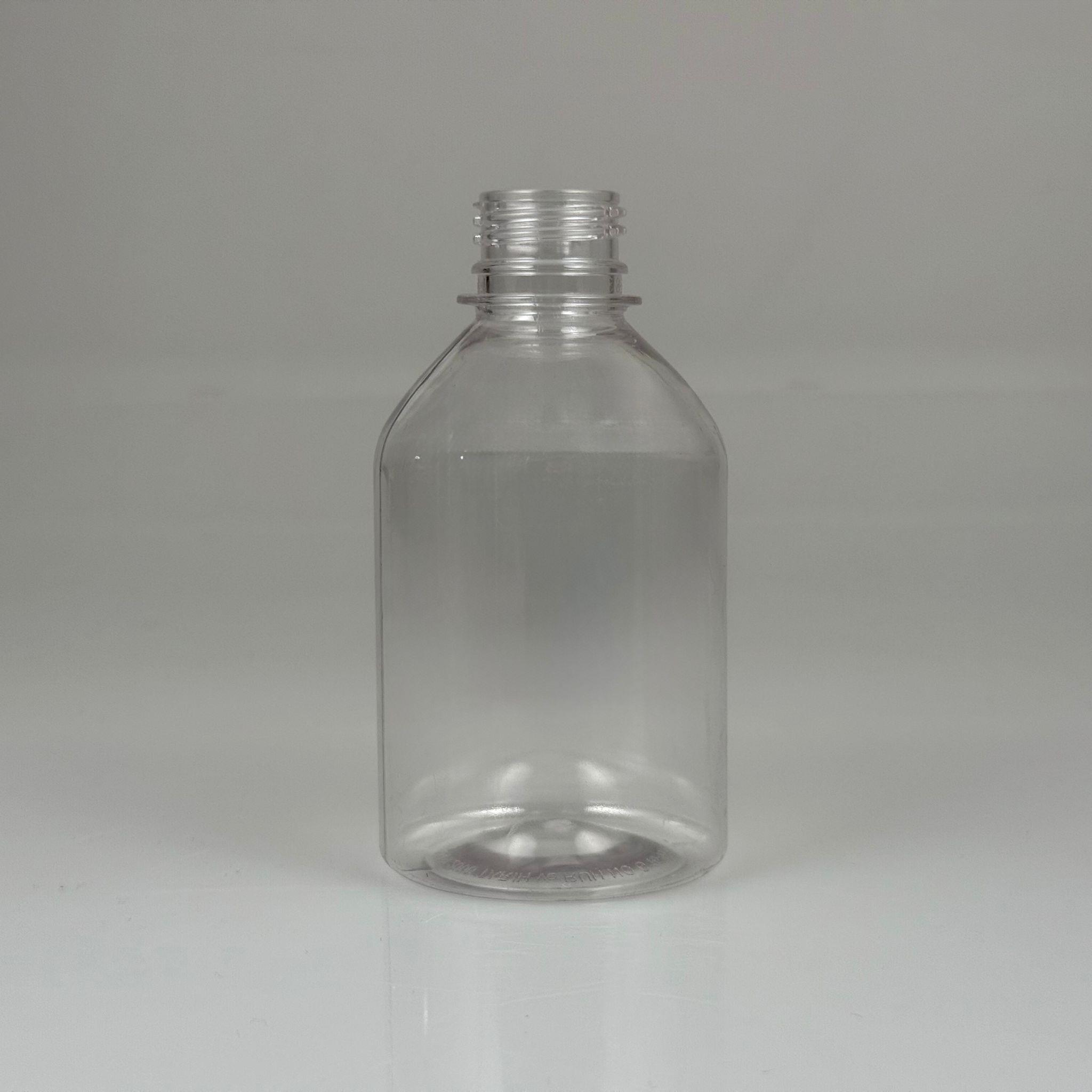 250 CC TOMBUL MODEL ŞEFFAF PET ŞİŞE KAPAKSIZ (28 AĞIZ)