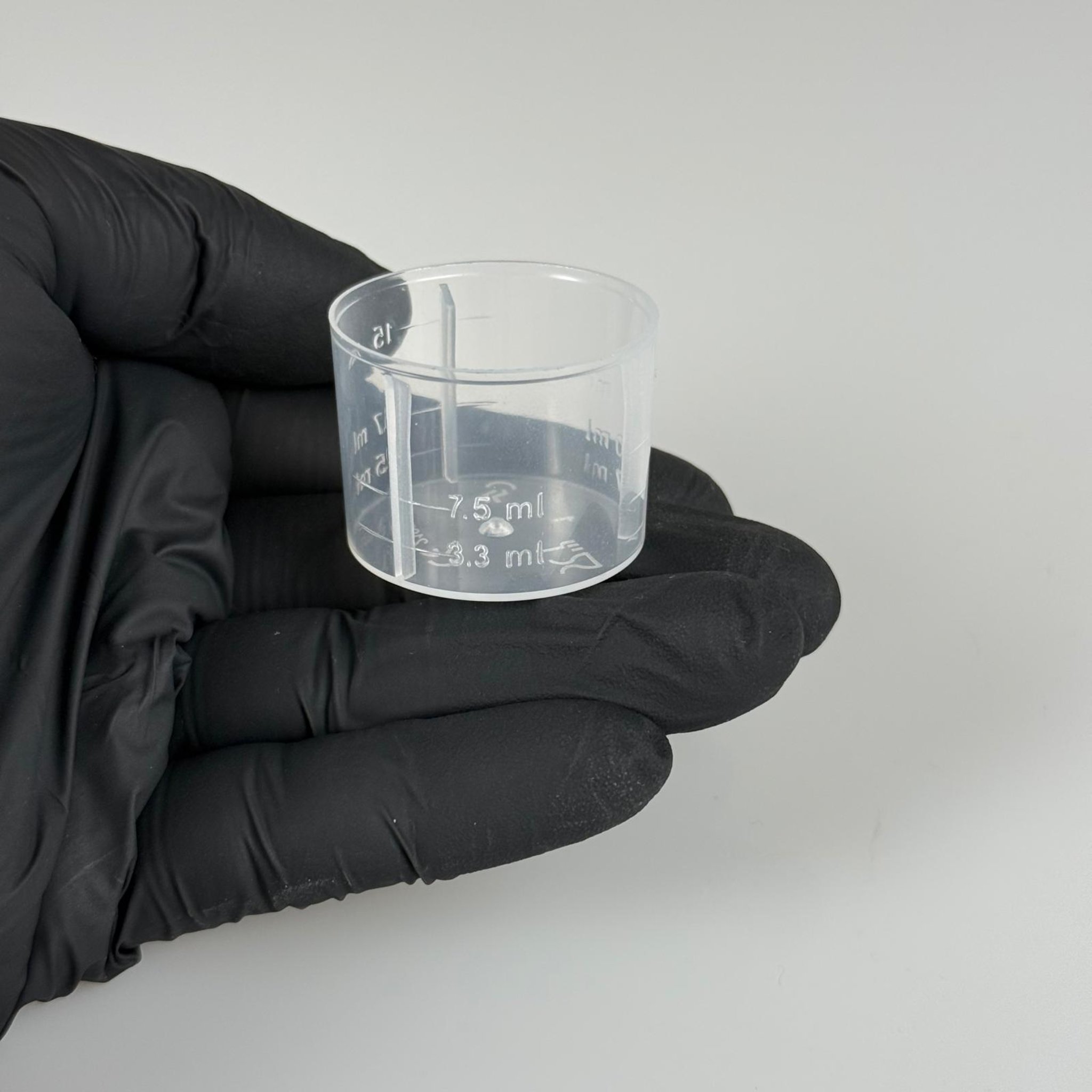 ÖLÇEK - 15 ML -  25 PP AĞIZ ECZA ŞİŞESİ İÇİN ÖLÇEK - ŞURUP KAPAĞININ ÜSTÜNE GEÇER