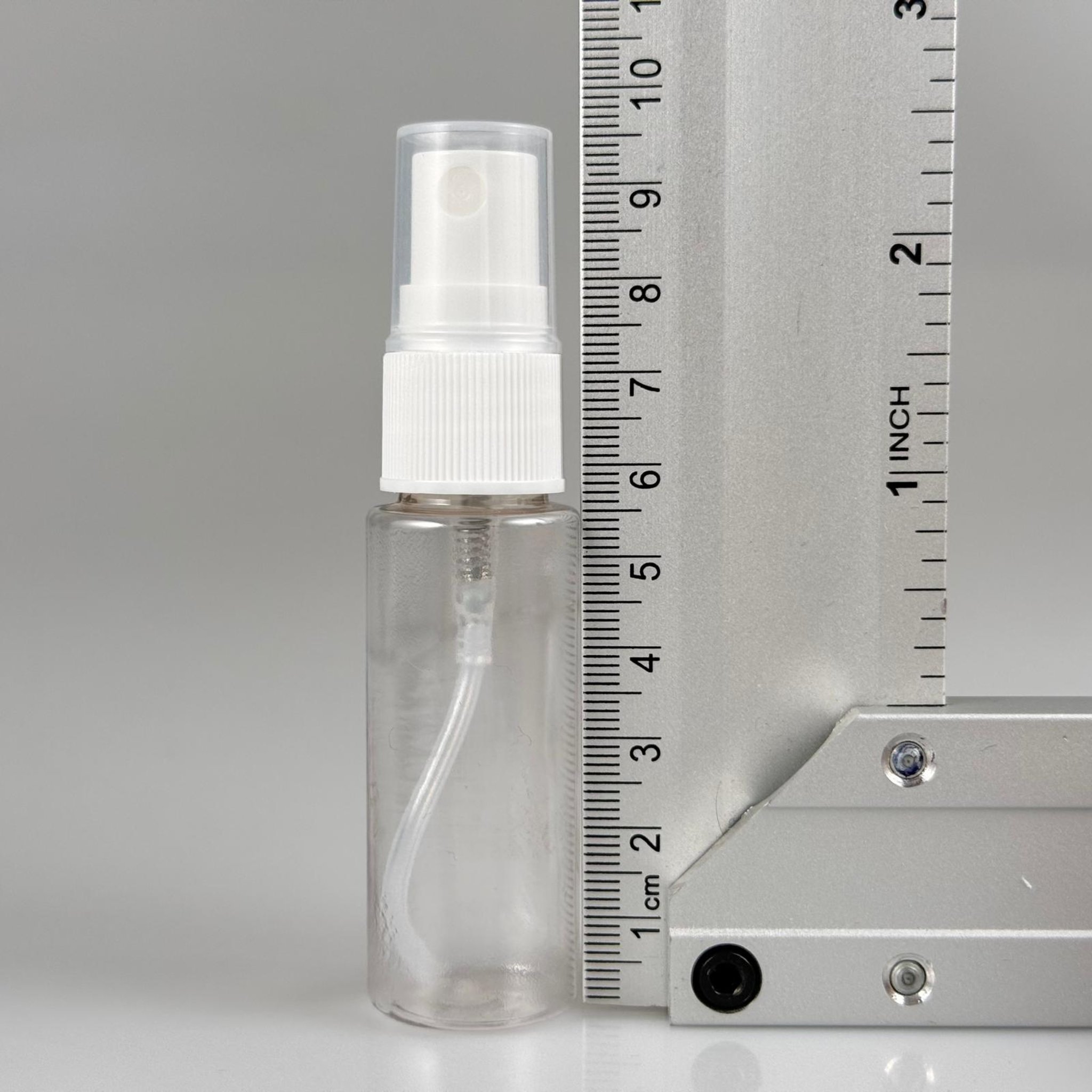 20 CC ŞEFFAF PET ŞİŞE - BEYAZ SPREYLİ TESTER 20 ML PLASTİK ŞİŞE