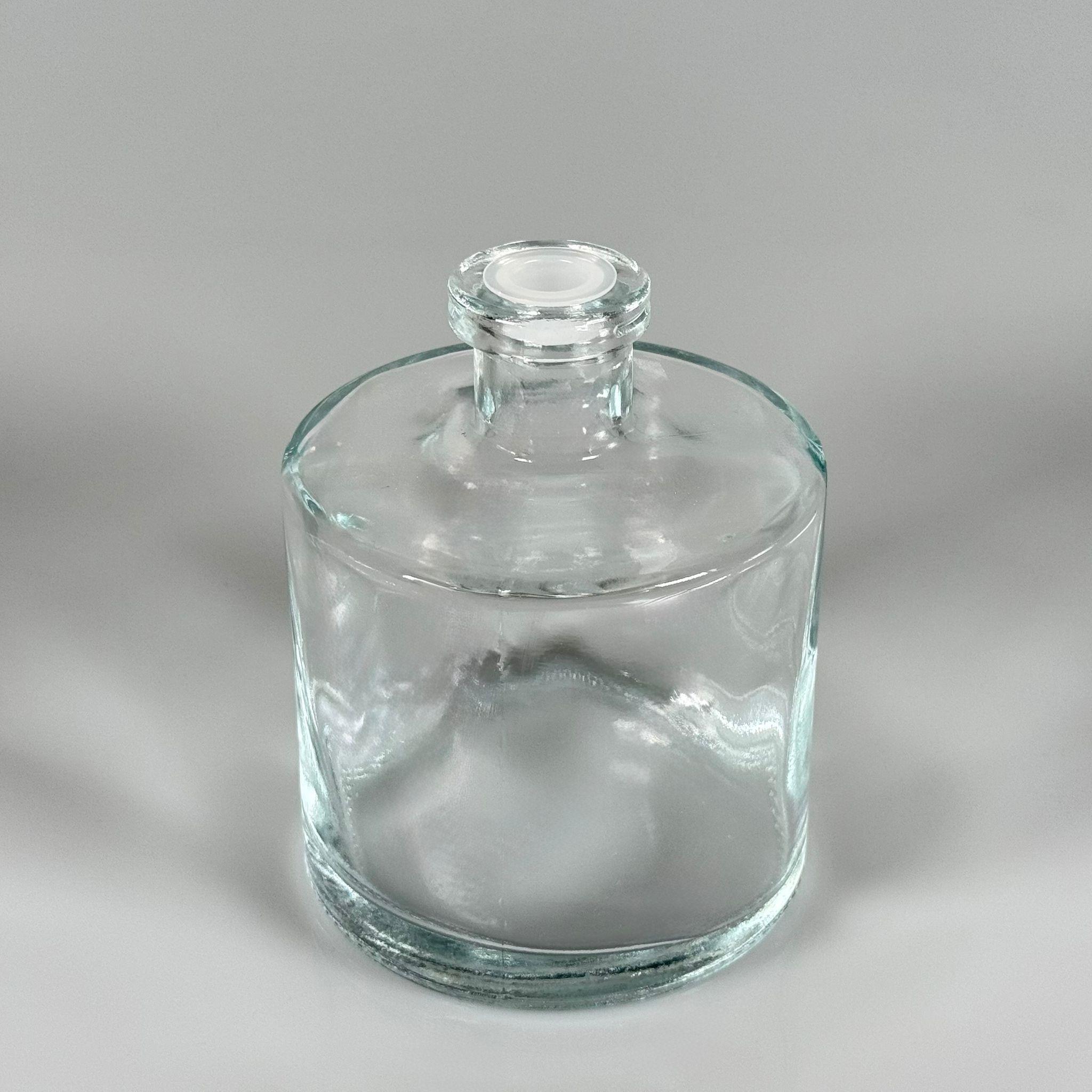 500 CC LÜX CAM ŞİŞE - SİLİNDİR - 500 ML BÜYÜK BOY DİFFUSER ŞİŞE + PLASTİK TIPA