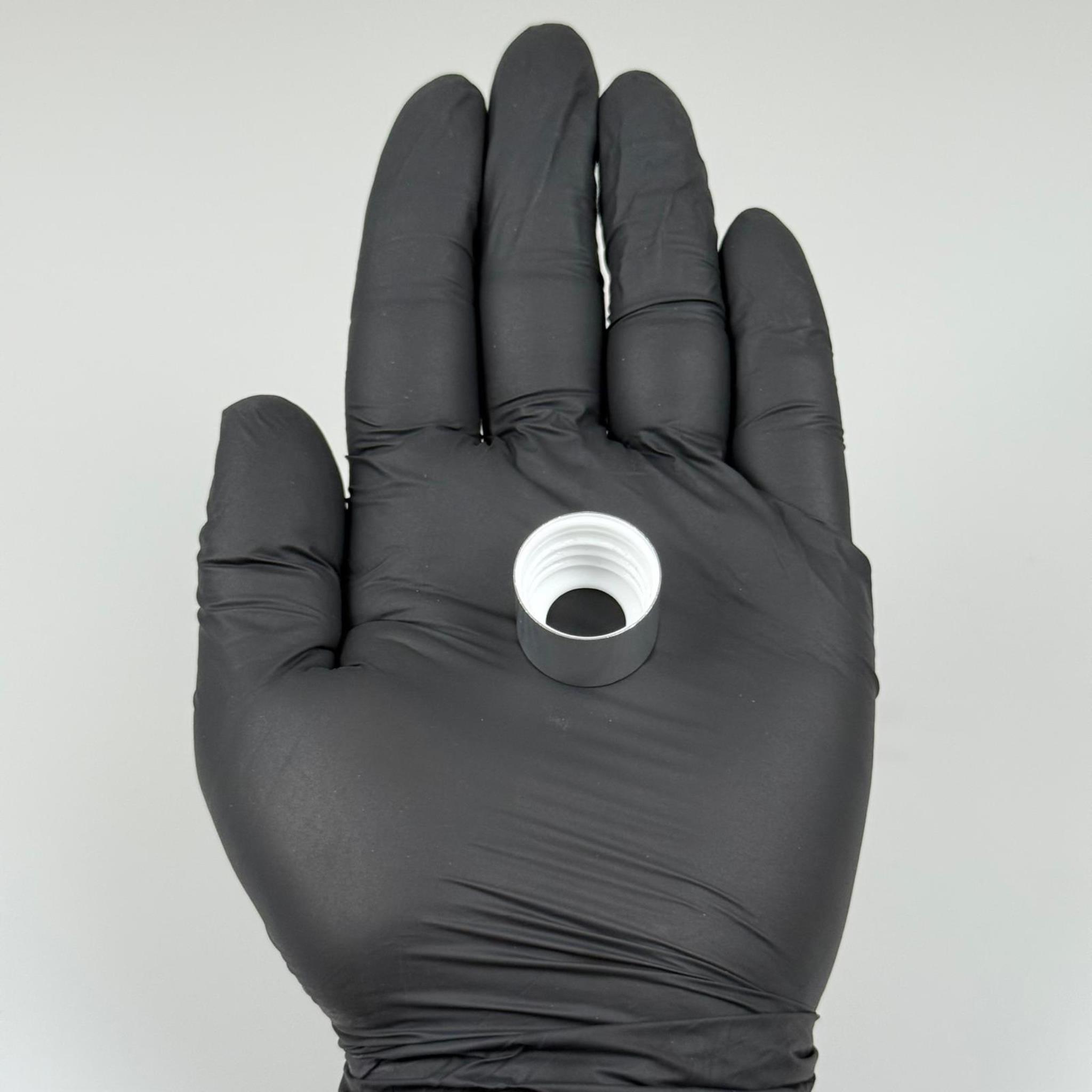 18 MM DELİKLİ GÜMÜŞ METALİK KAPLAMALI KAPAK (DAMLALIK İÇİN)