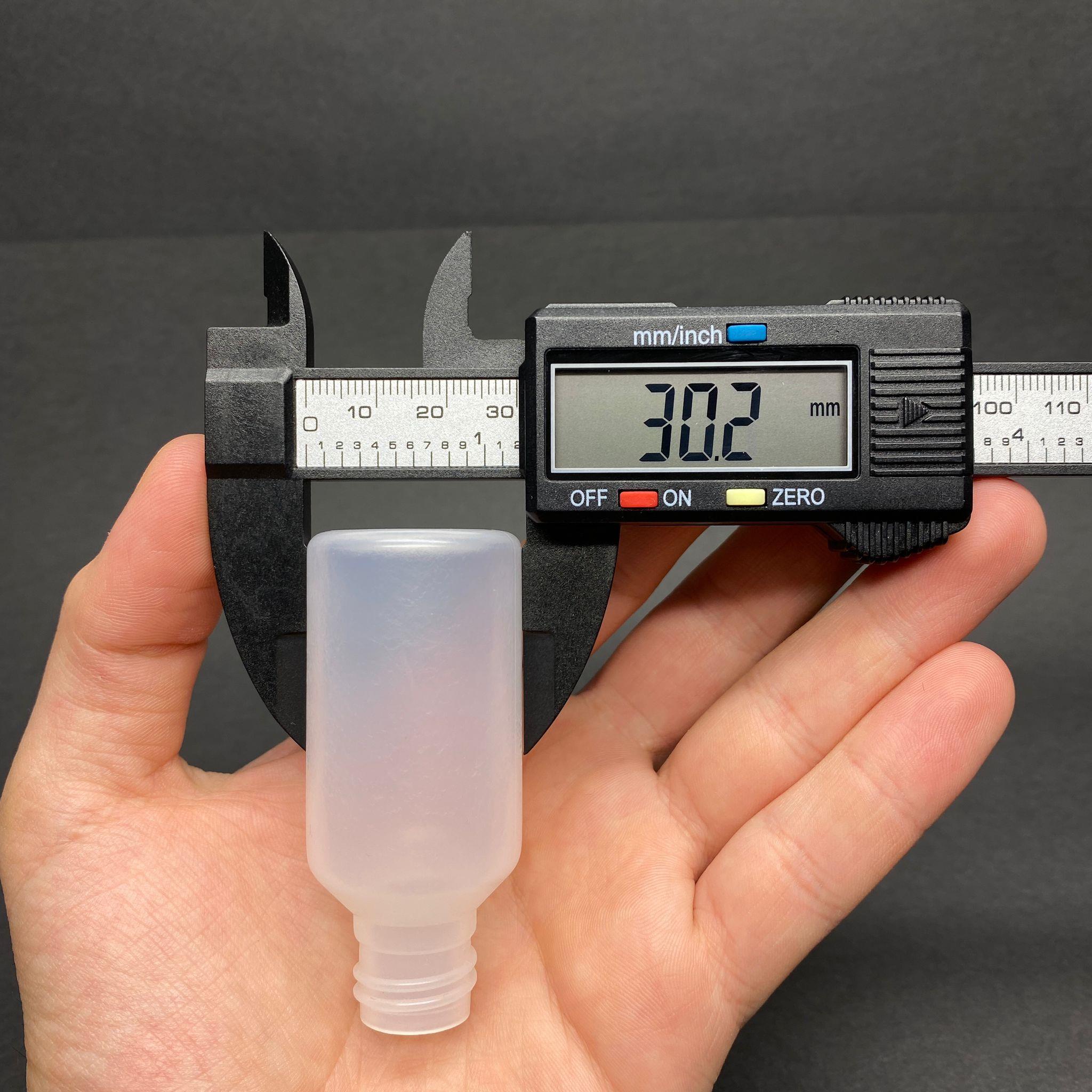 30 CC NATÜREL POLİETİLEN ŞİŞE - BEYAZ SPREYLİ - 30 ML POLİETİLEN ŞİŞE - ESNEK