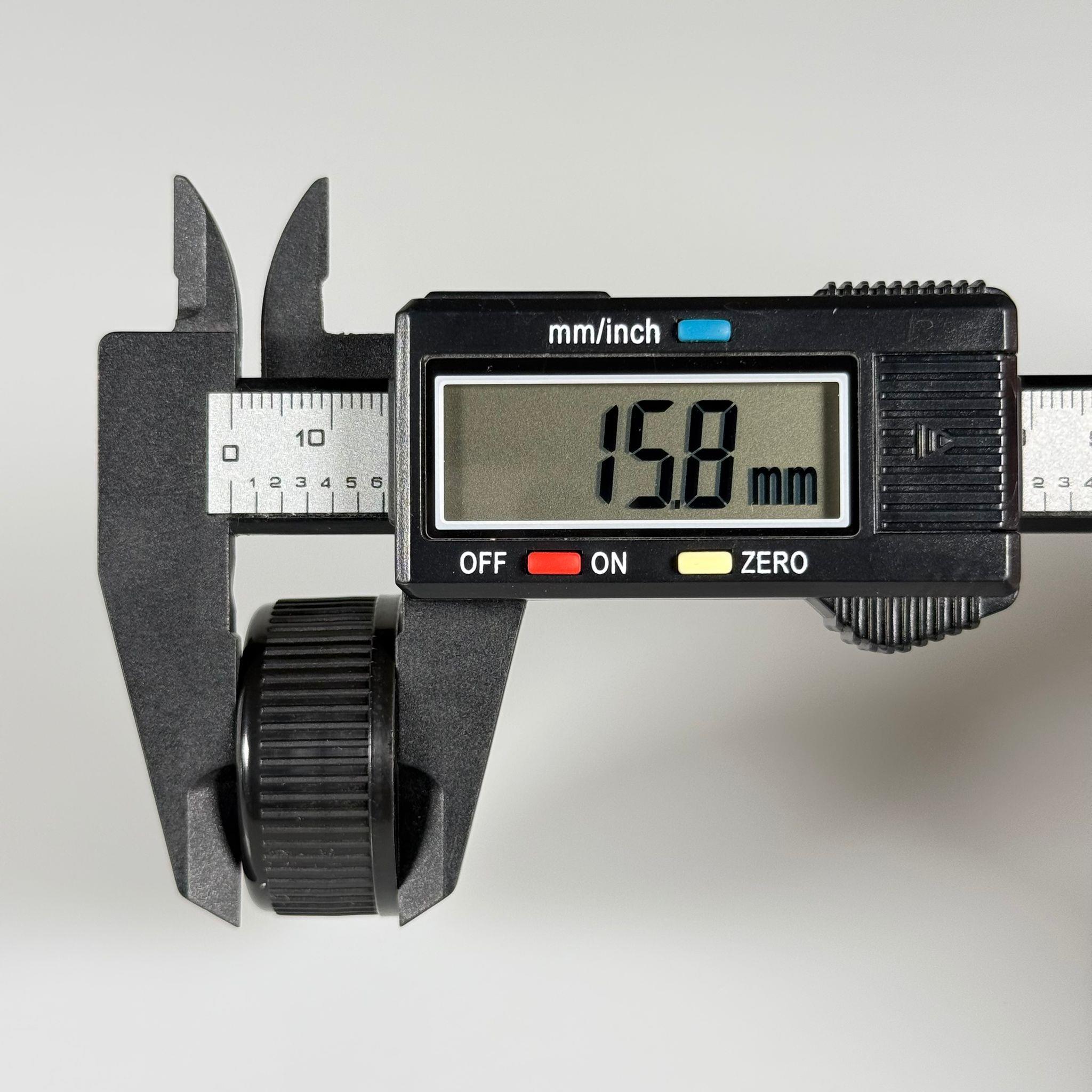 31 MM VİDALI PLASTİK KAPAK SİYAH - KÖPÜK CONTALI (MARASKA, DORİKA.  KULPLU GALON ŞİŞE - VİDALILAR UYUMLU) - bericap SK 31.5/16 PE/PVDC SIYAH 240 (BANTSIZ)