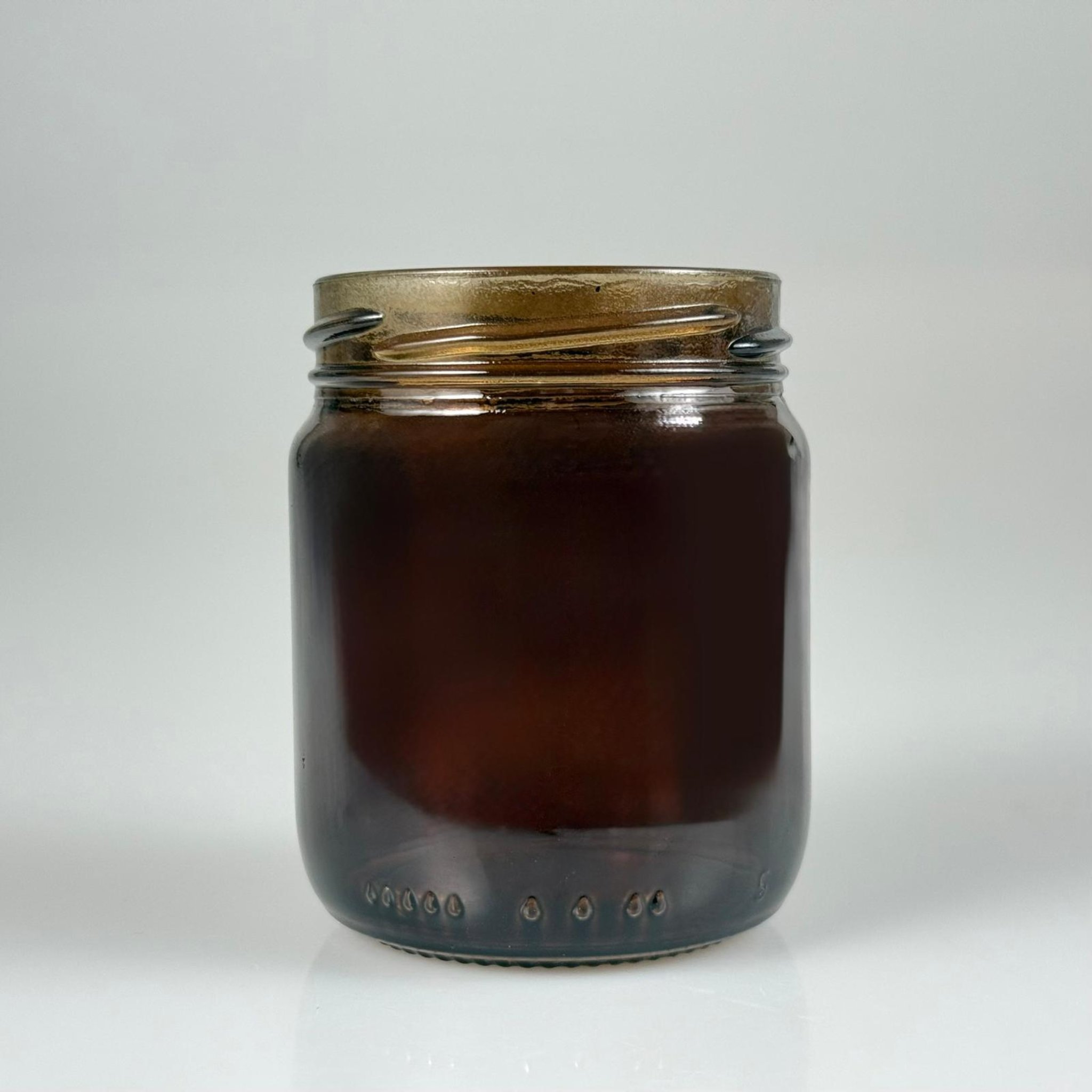 210 CC AMBER CAM KAVANOZ KAPAKSIZ (63 AĞIZ) (KARGODA ÇİZİLEBİLİR - İADESİ YOKTUR)