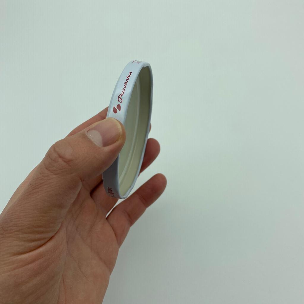 82 MM TWİST-OFF BEYAZ PAŞABAHÇE METAL KAPAK (UYGUN FİYATLI KONSERVE KAPAĞI) - 82 MM PAŞABAHÇE KAPAK
