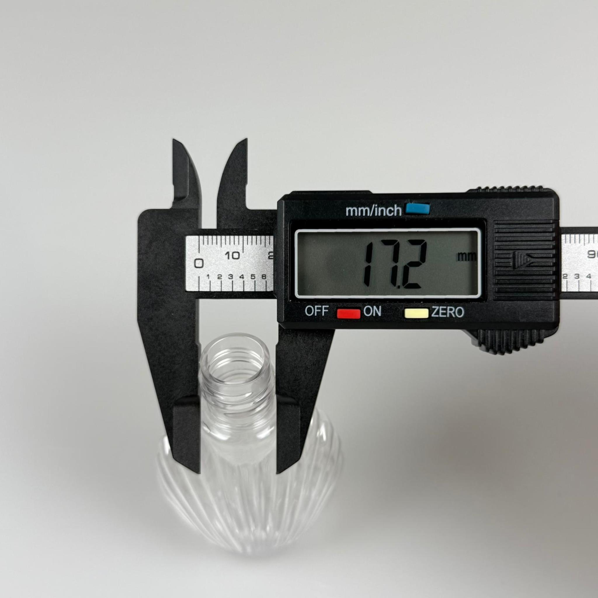 40 CC ŞEFFAF İSTİRİDYE KOLONYA ŞİŞESİ - CAMPET (18 AĞIZ) - 40 ML CAMPET KOLONYA ŞİŞESİ KAPAKSIZ