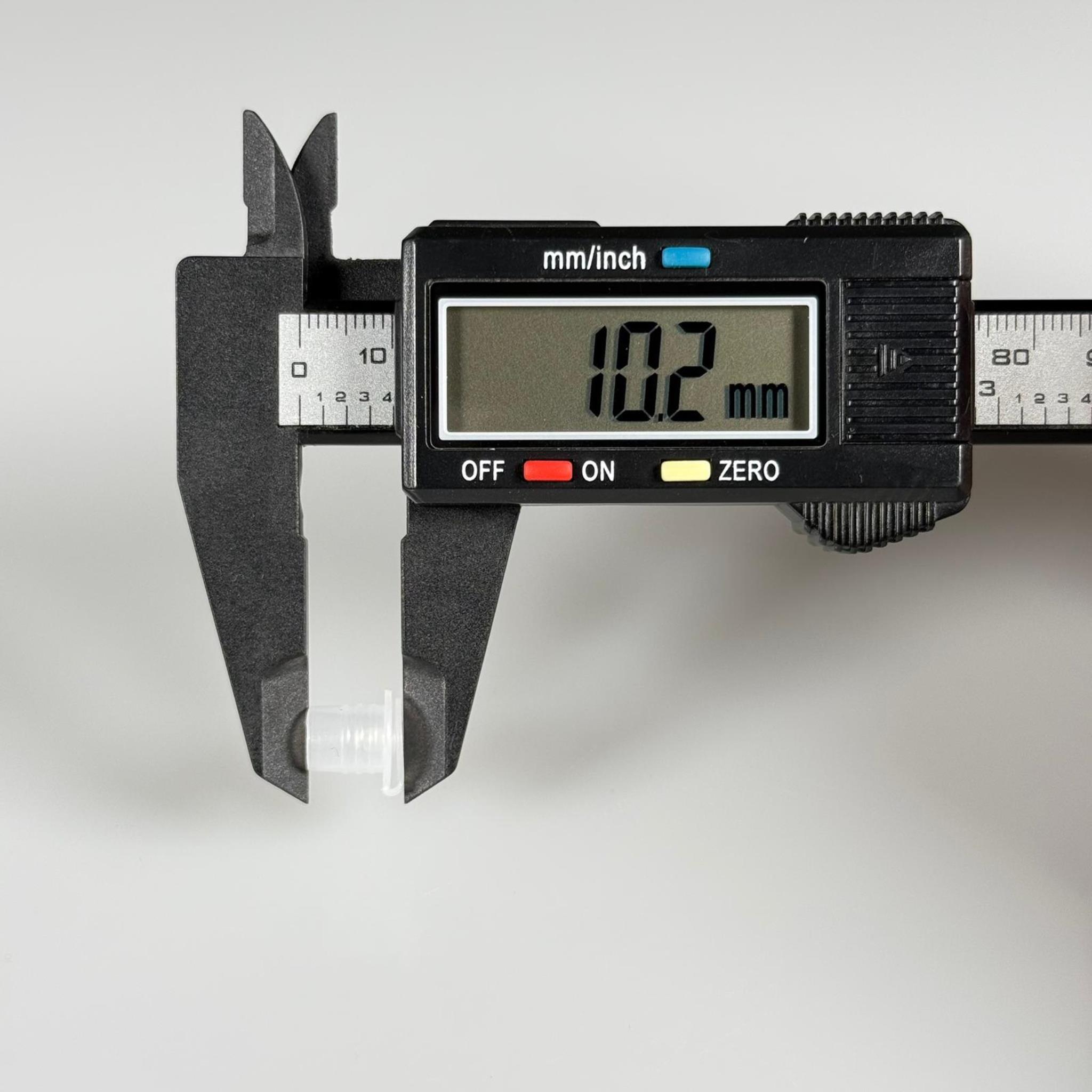 7,9 MM PLASTİK TIPA - DİLLİ KOLONYA DAMLALIK TAPA - 14 MM AĞIZ CAM ŞİŞELERE UYAR