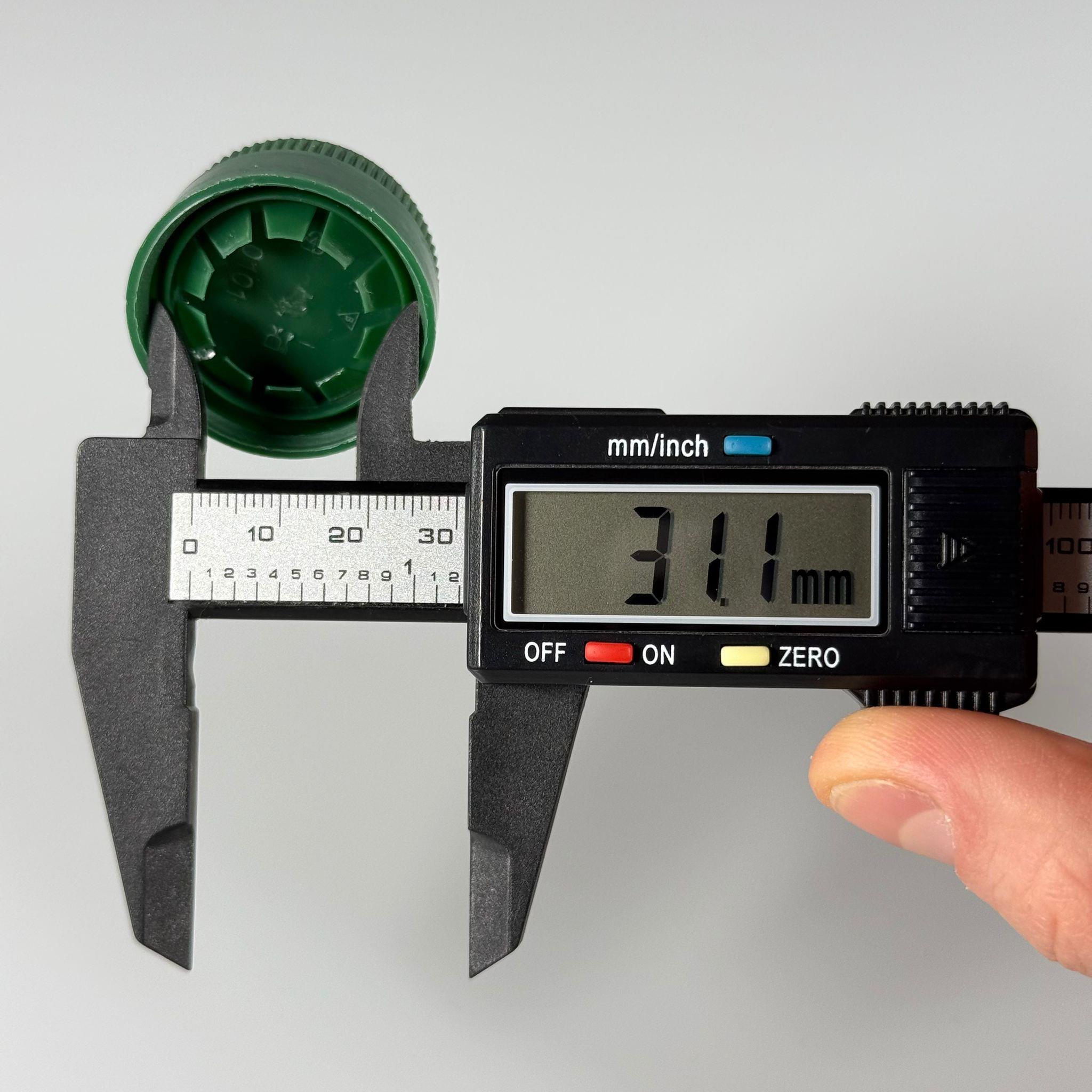 32 MM ÇAKMA YEŞİL YAĞ KAPAK (EV 32/19 MAG NG) BERİCAP