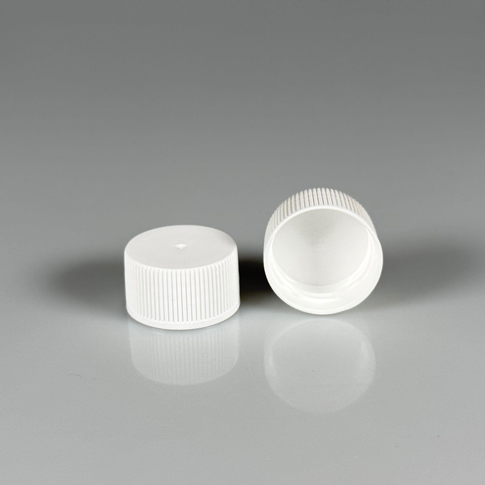 28 MM VİDALI BEYAZ KAPAK - 28 MM PLASTİK KAPAK - KÖPÜK CONTALI (HEM 28 AĞIZ CAM ŞİŞELERE HEM DE 28 AĞIZ PLASTİK ŞİŞELERE TAM UYAR)