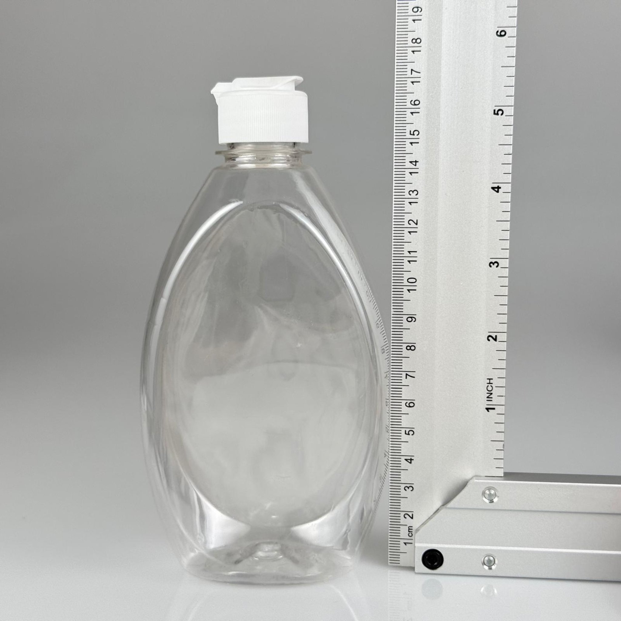 AKITICILI PET ŞİŞE - 400 ML PLASTİK ŞİŞE + 28 MM BEYAZ FLİPTOP AÇILIR KAPAKLI SET